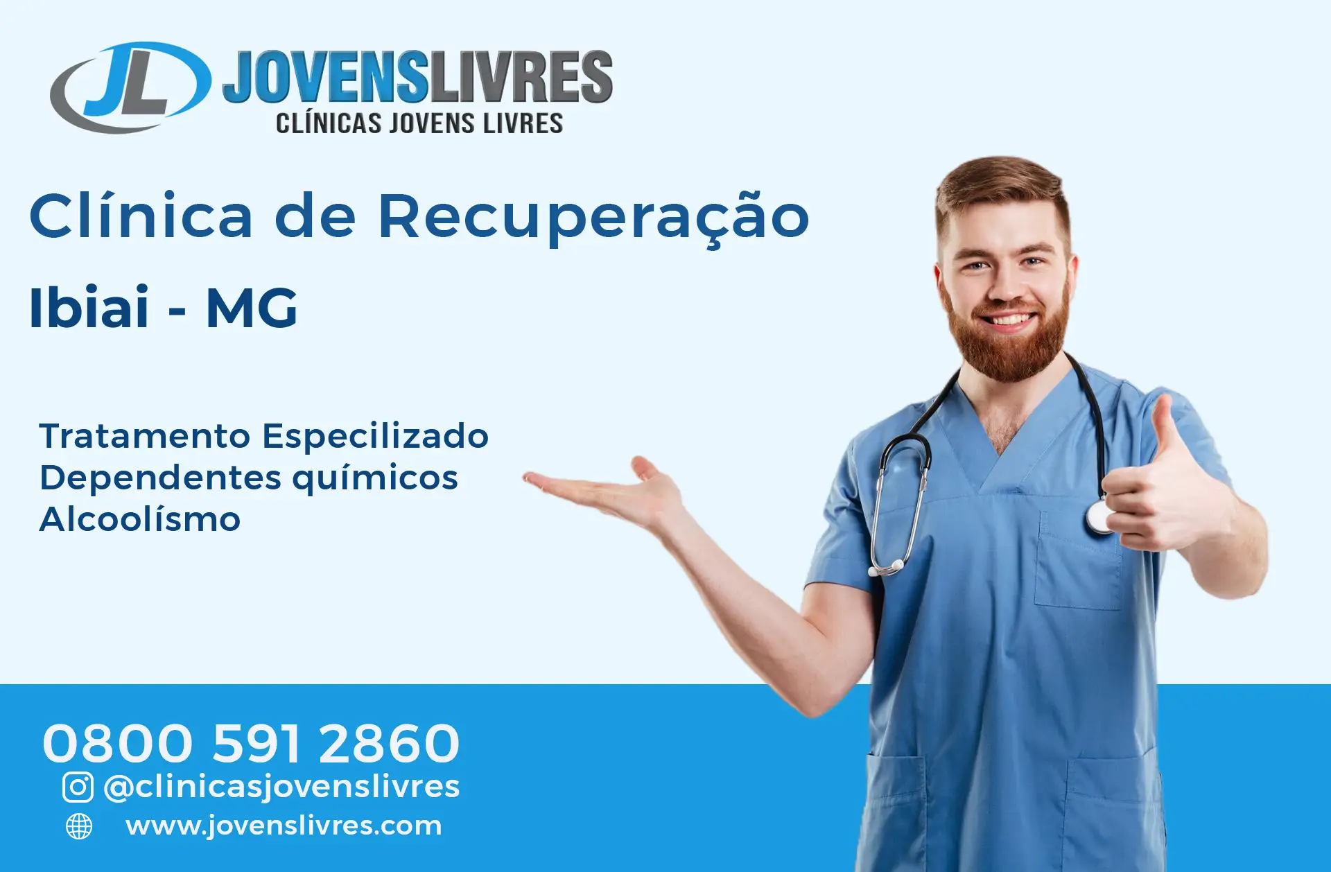 Clínica de Recuperação em Ibiaí - MG