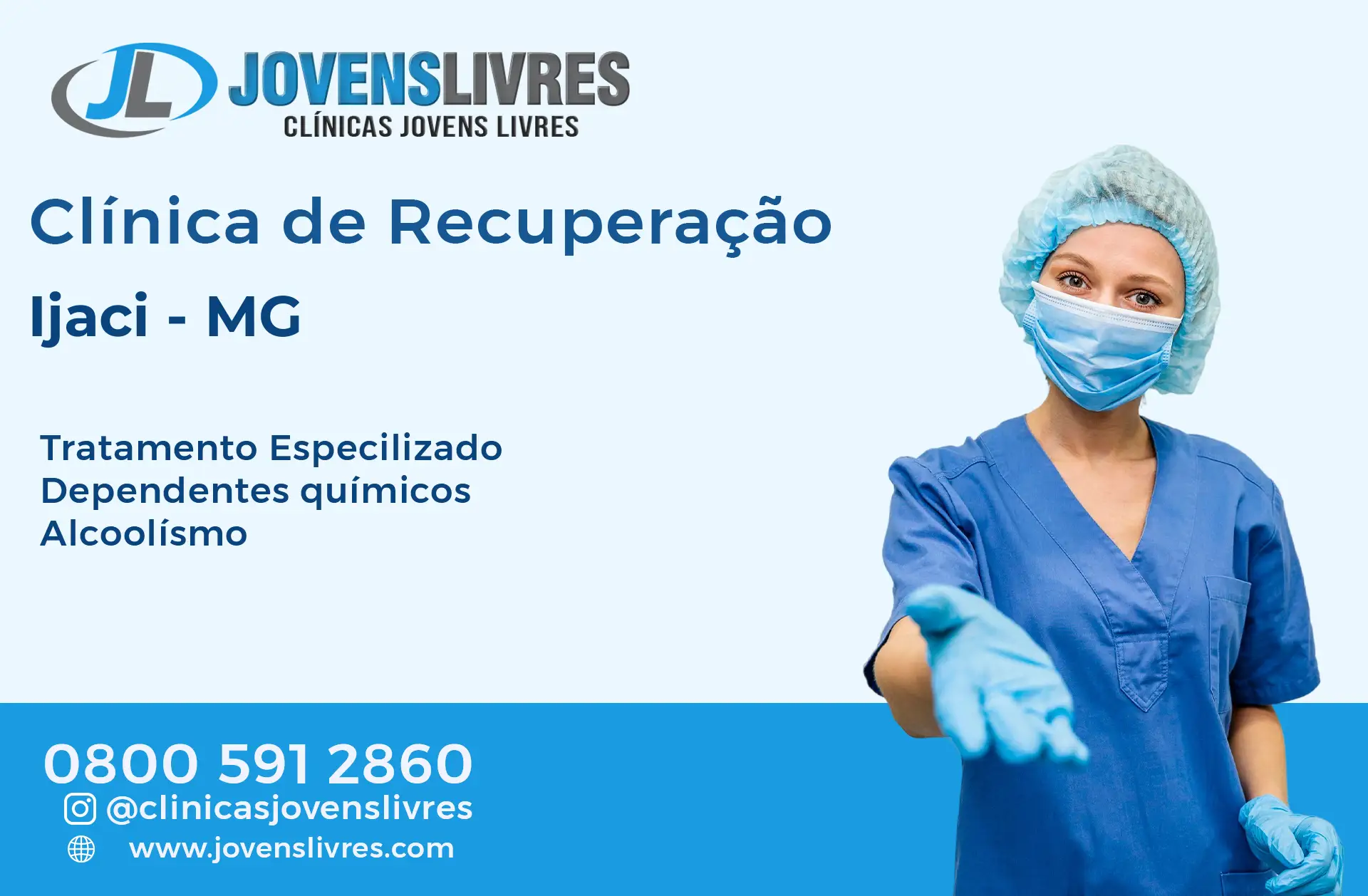 Clínica de Recuperação em Ijaci - MG