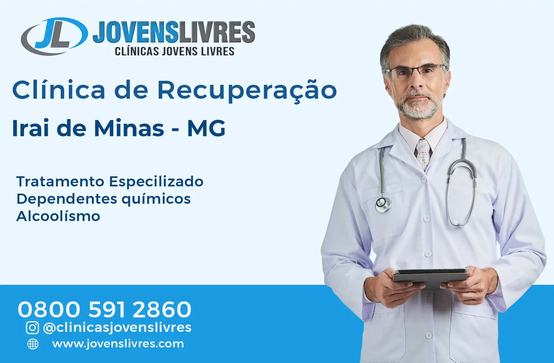 Clínica de Recuperação em Iraí de Minas - MG