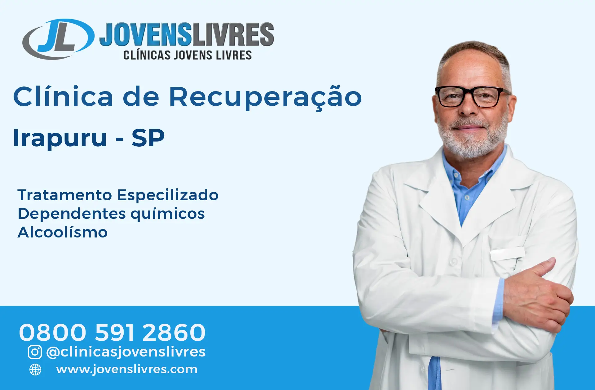 Clínica de Recuperação em Irapuru - SP