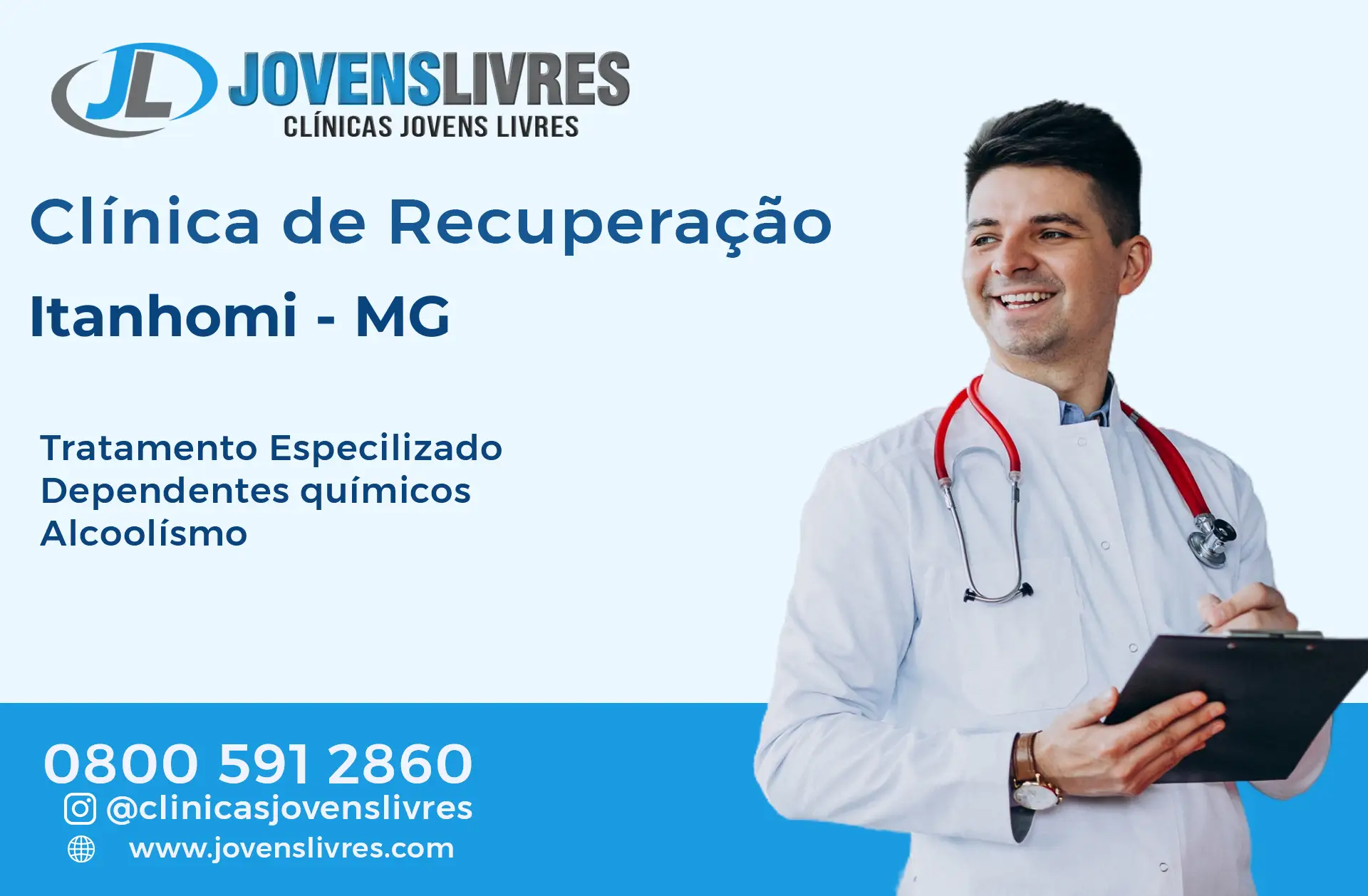 Clínica de Recuperação em Itanhomi - MG