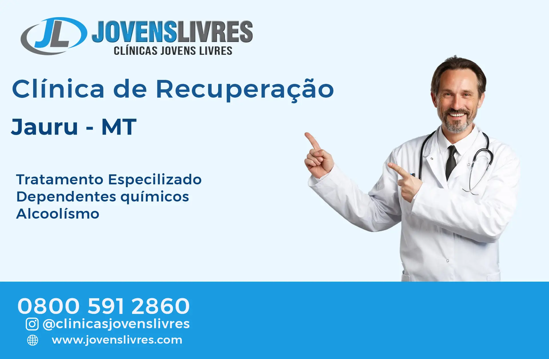 Clínica de Recuperação em Jauru - MT