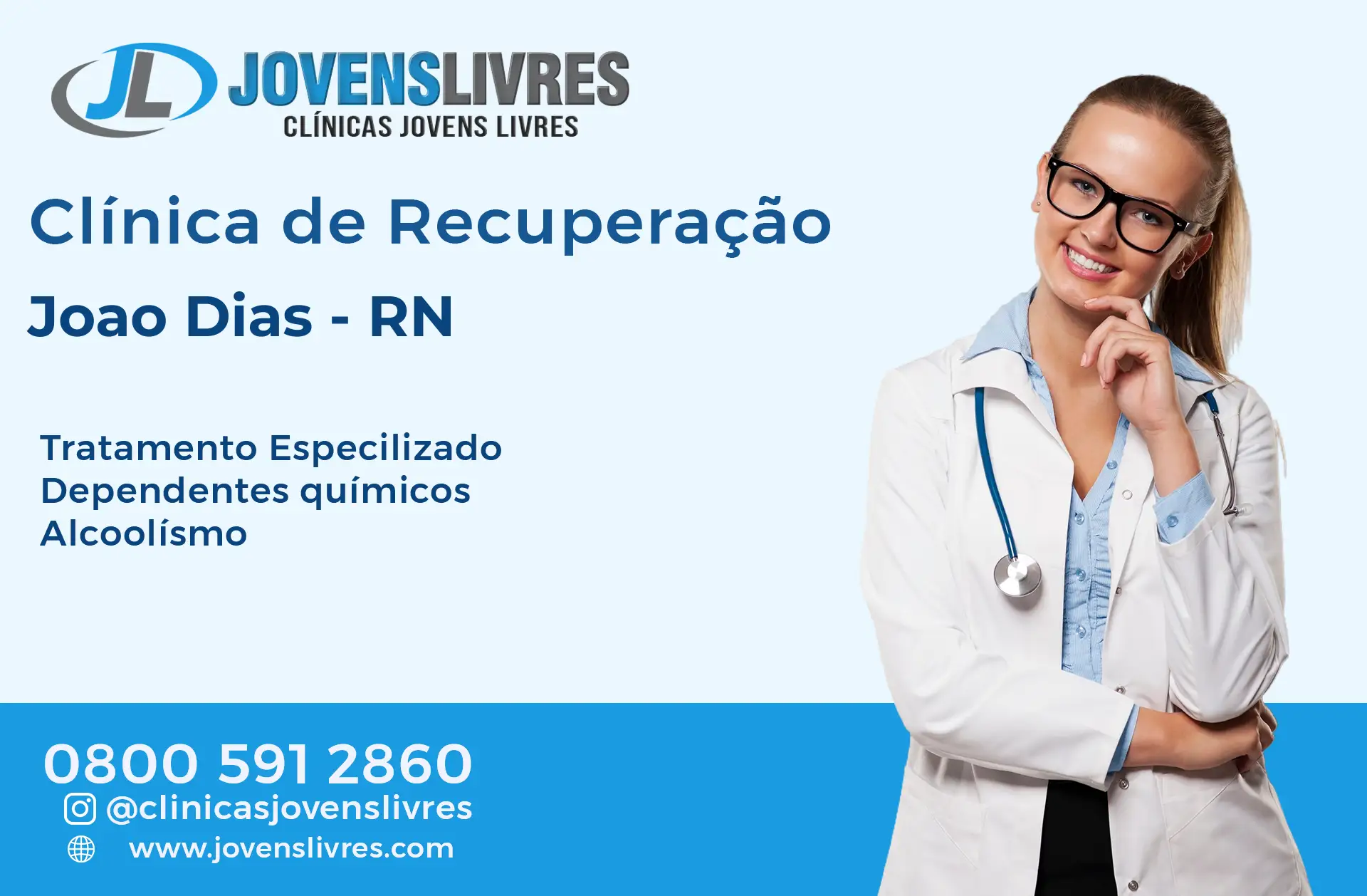 Clínica de Recuperação em João Dias - RN