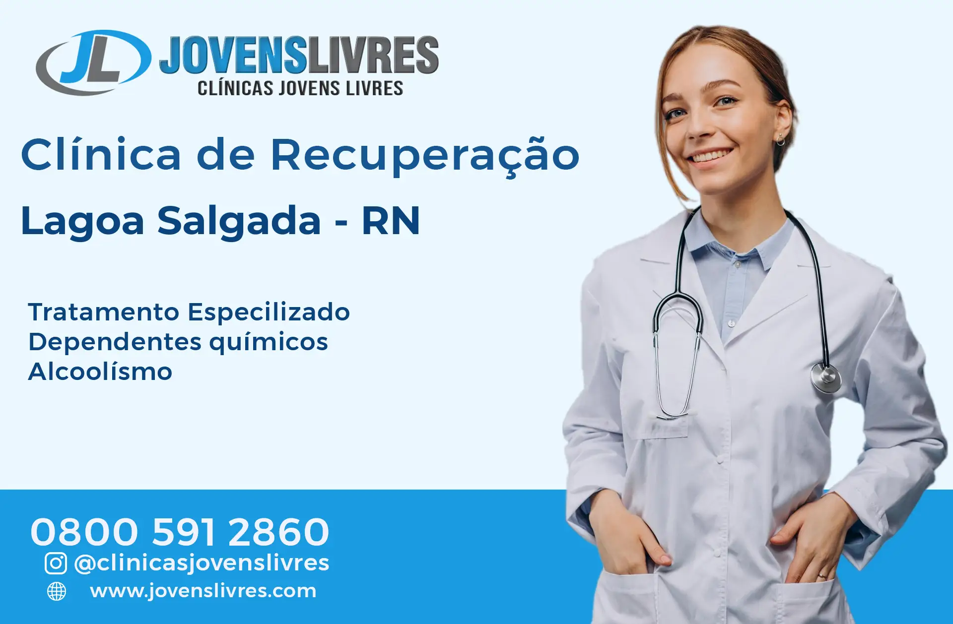 Clínica de Recuperação em Lagoa Salgada - RN