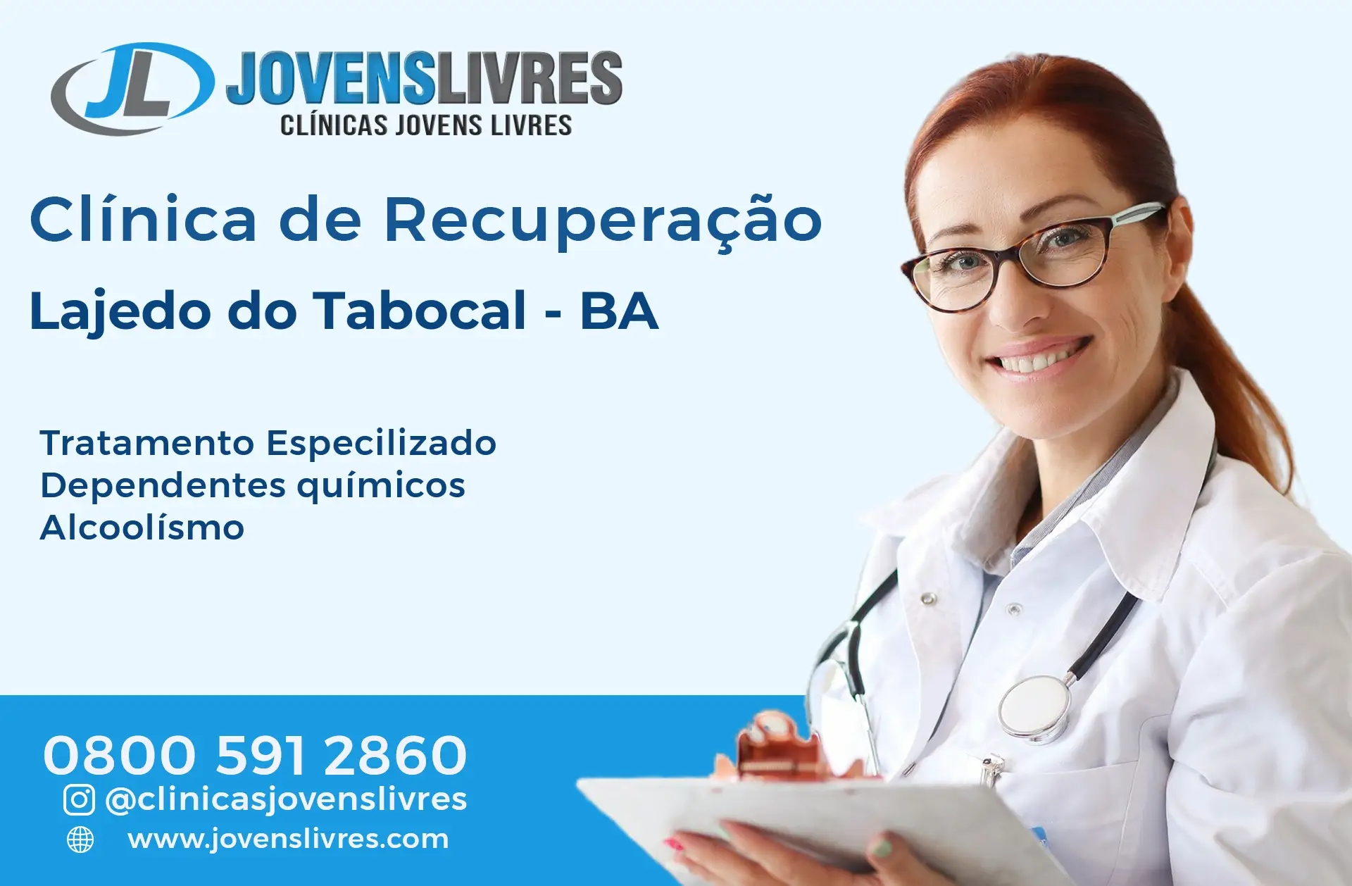 Clínica de Recuperação em Lajedo do Tabocal - BA