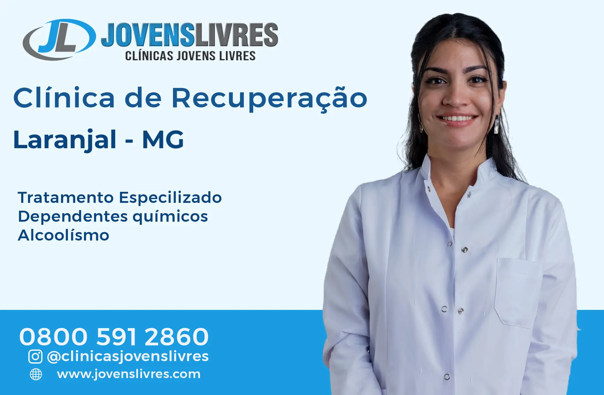 Clínica de Recuperação em Laranjal - MG