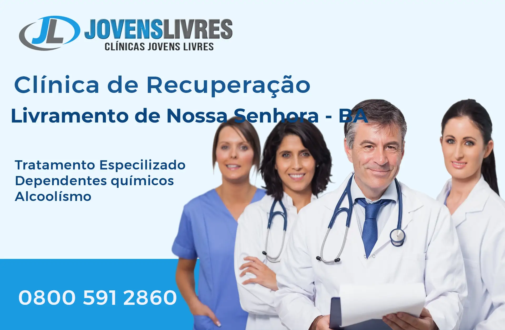 Clínica de Recuperação em Livramento de Nossa Senhora - BA