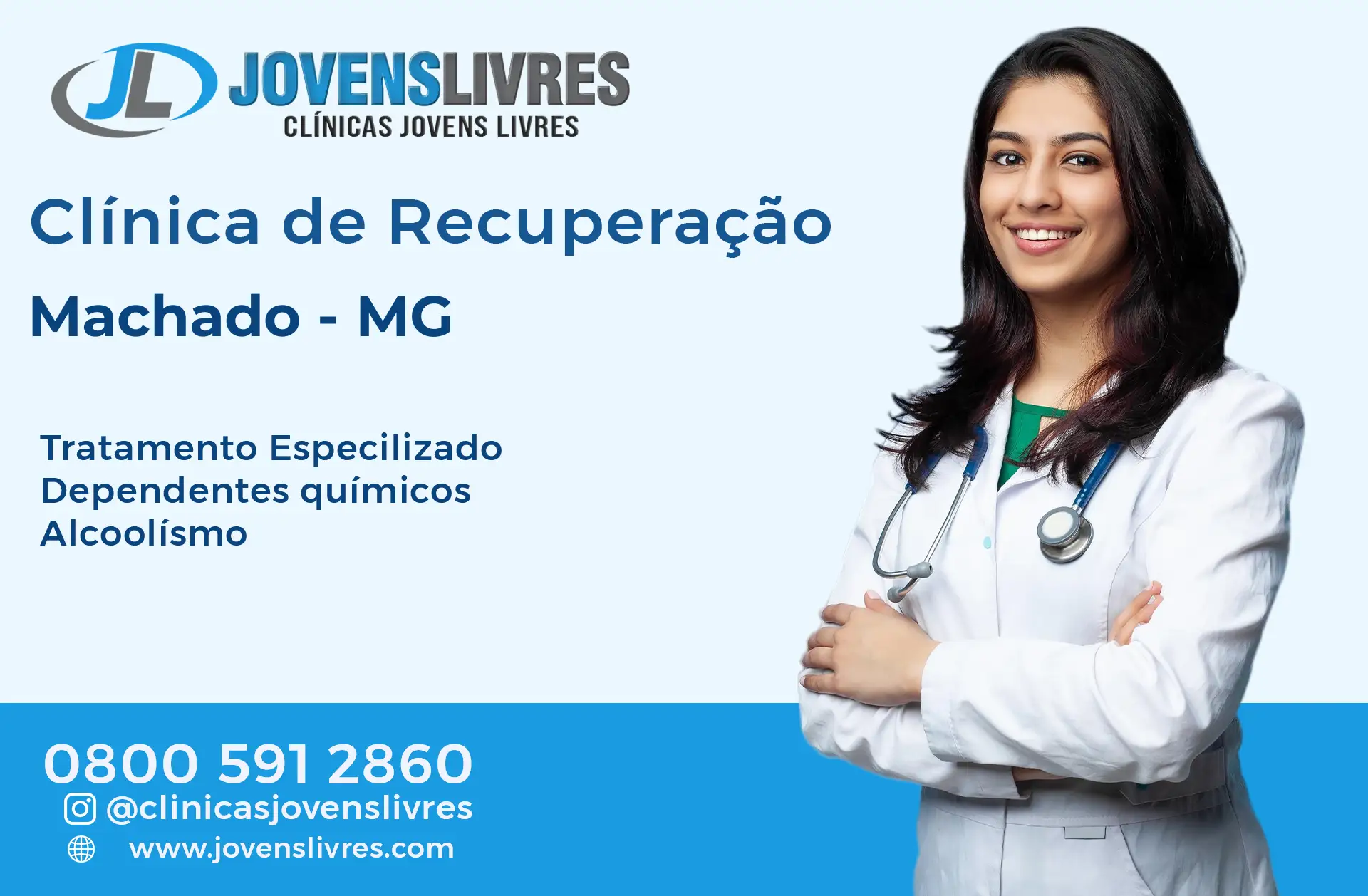 Clínica de Recuperação em Machado - MG