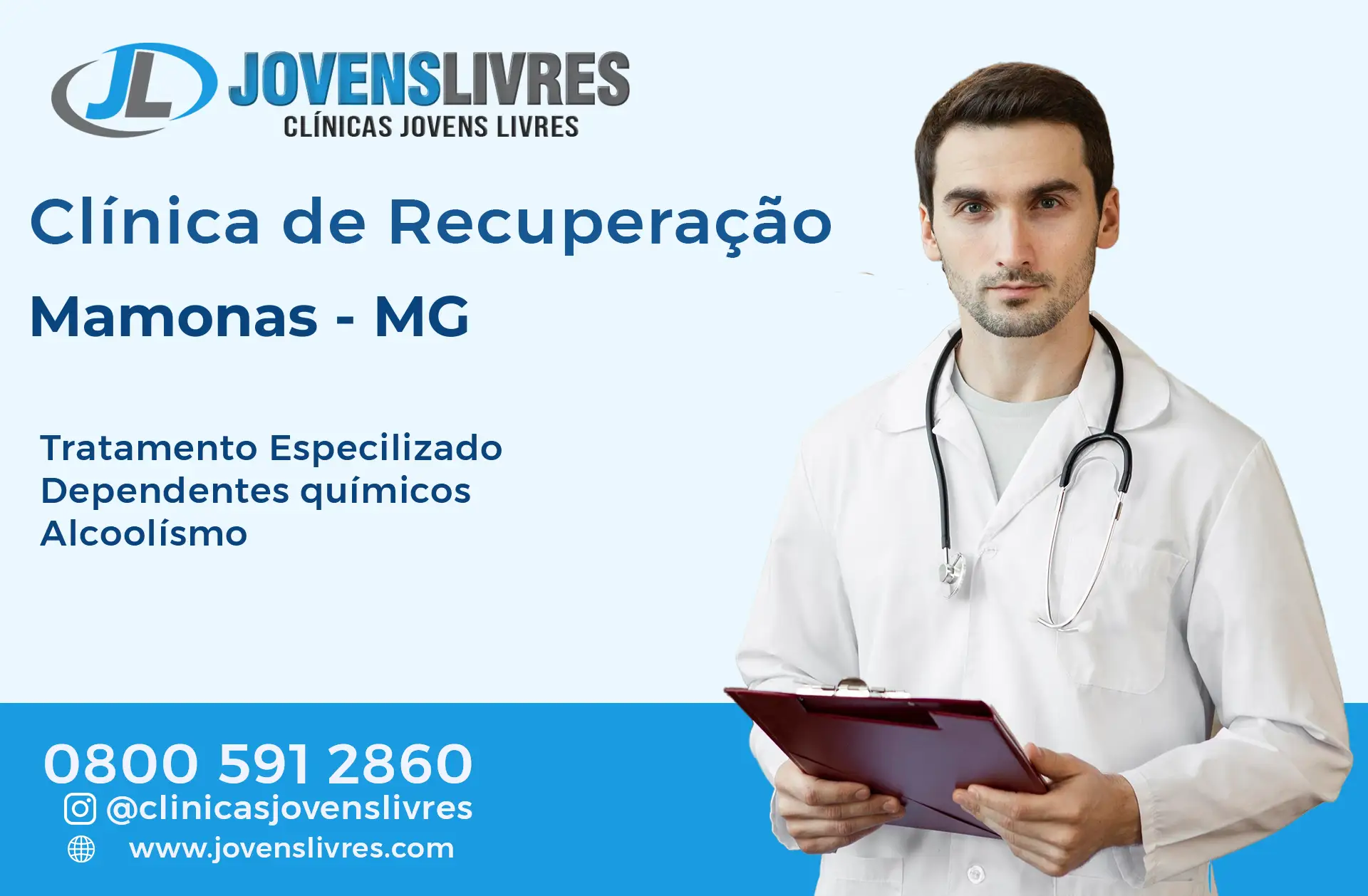 Clínica de Recuperação em Mamonas - MG