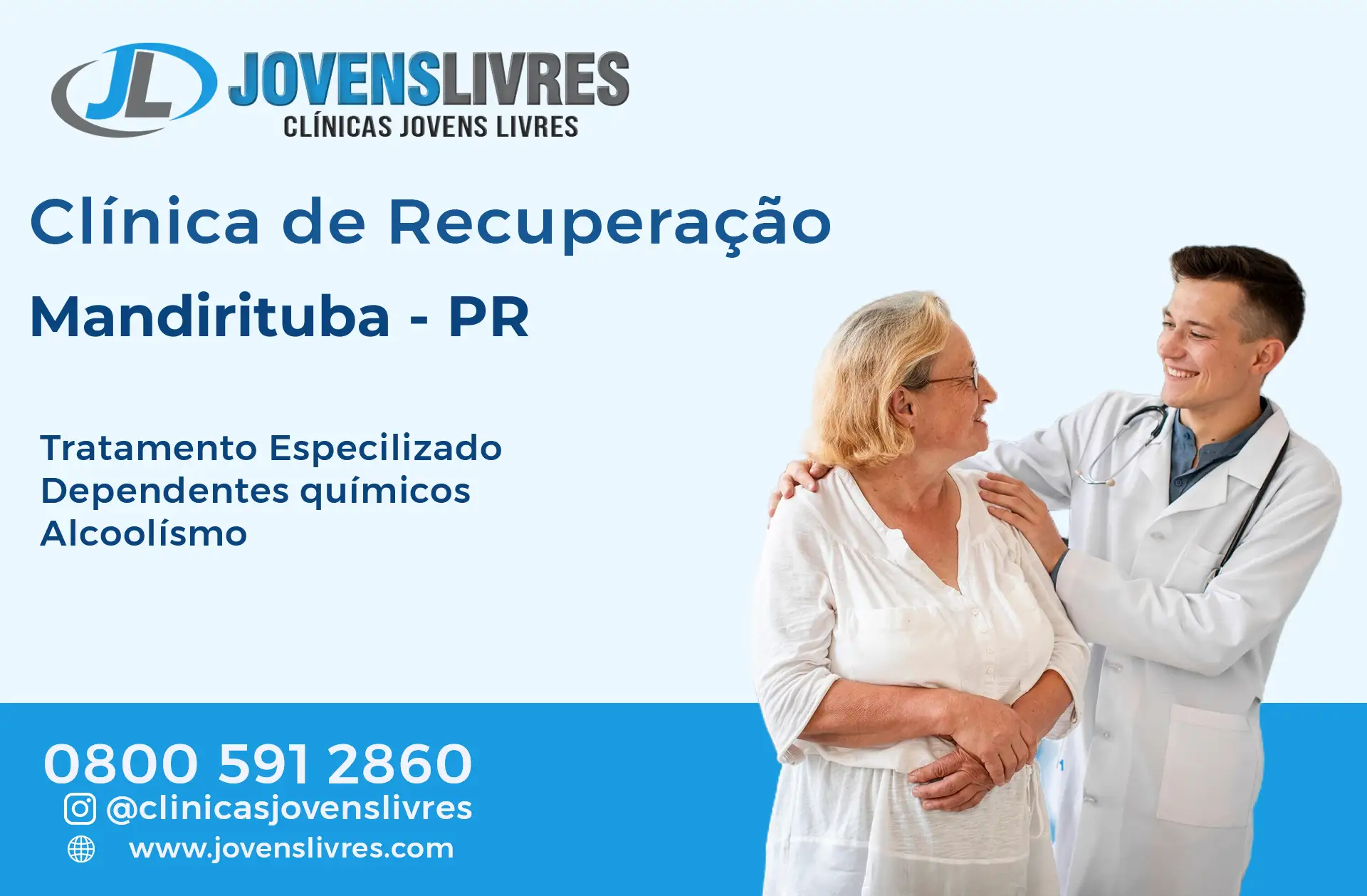 Clínica de Recuperação em Mandirituba - PR