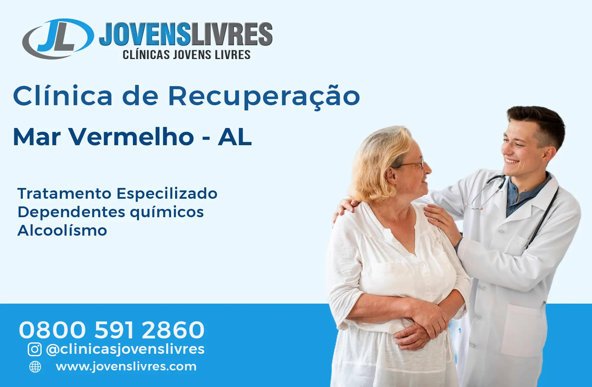 Clínica de Recuperação em Mar Vermelho - AL