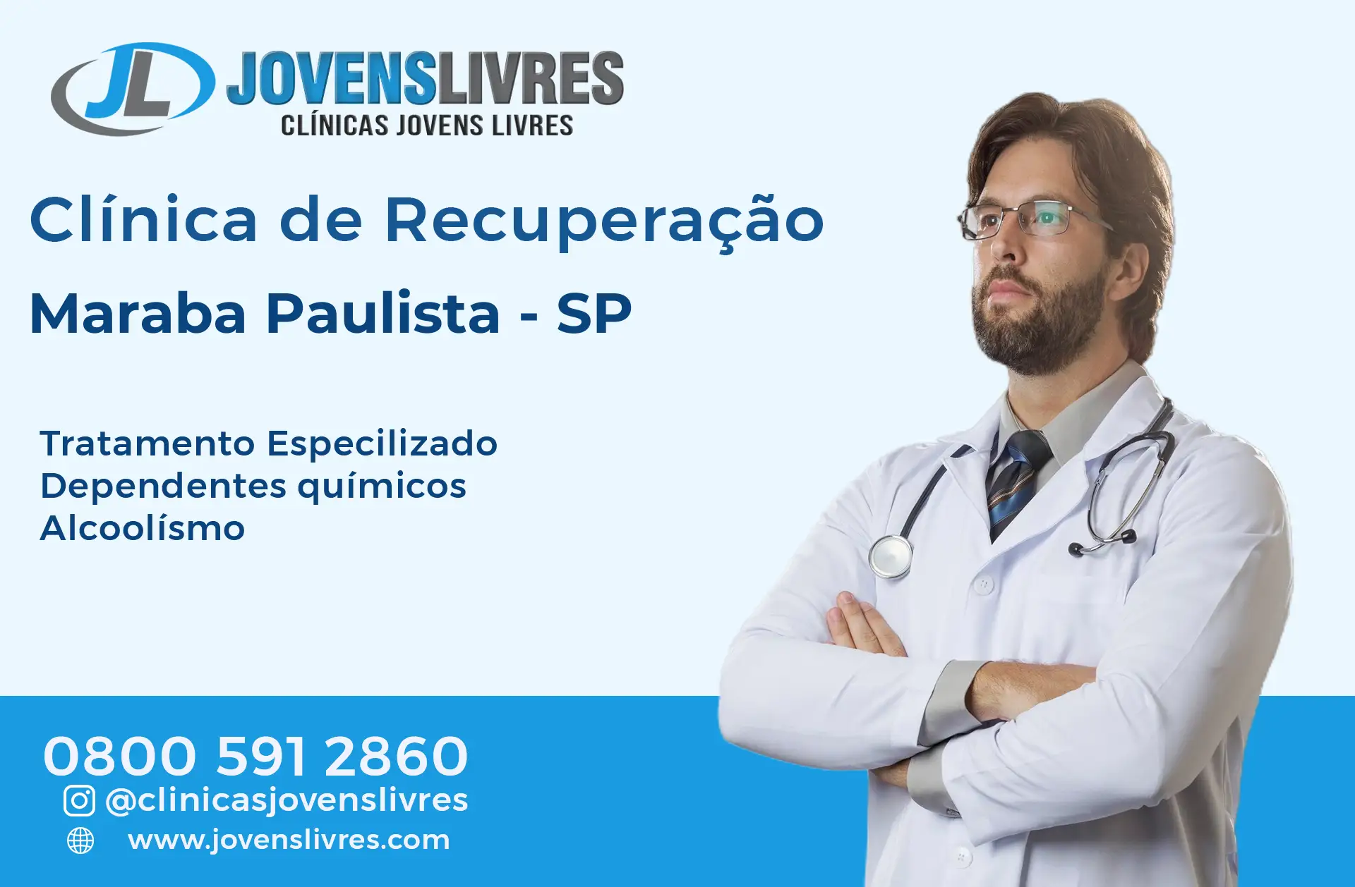 Clínica de Recuperação em Marabá Paulista - SP