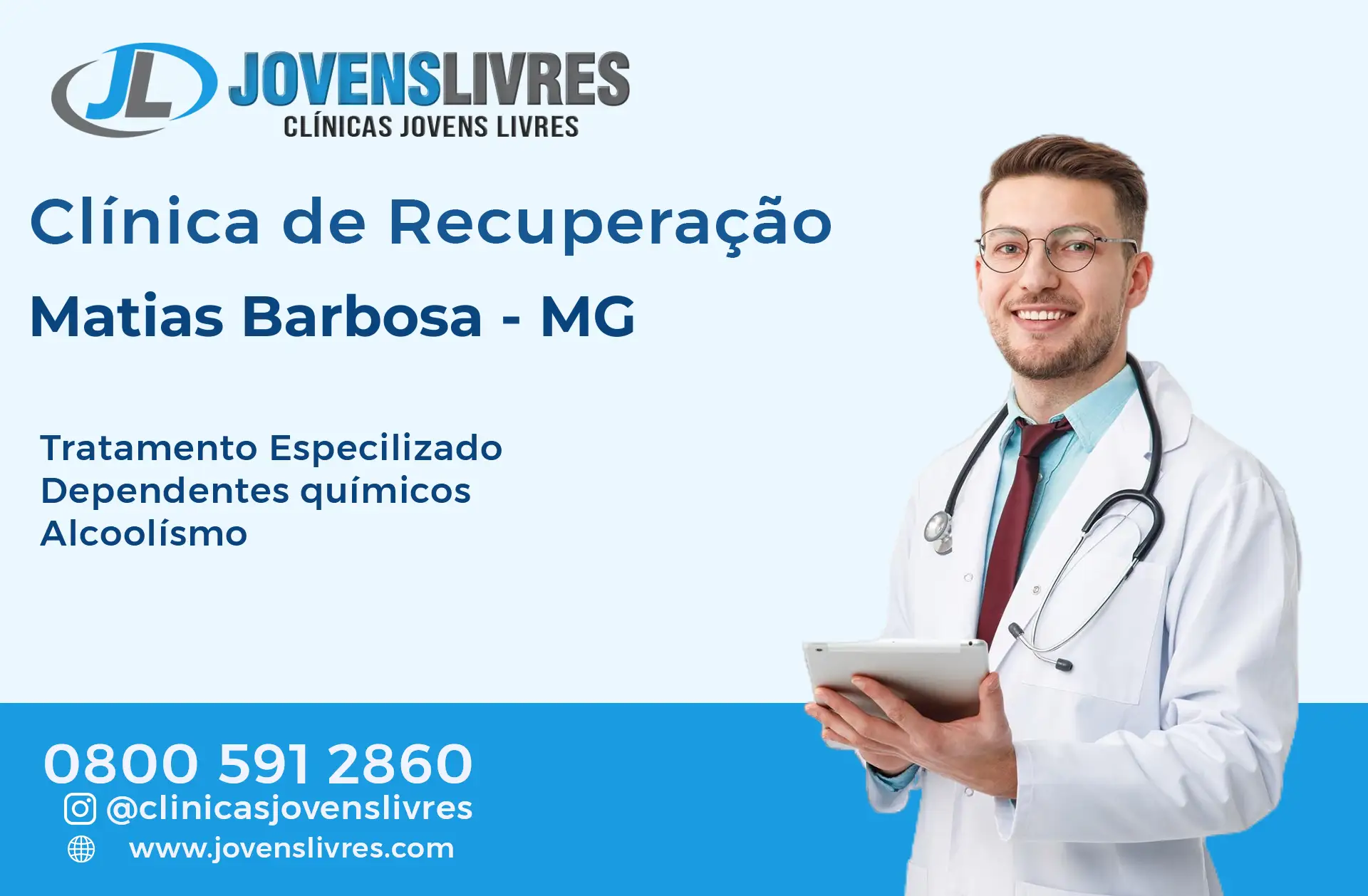 Clínica de Recuperação em Matias Barbosa - MG