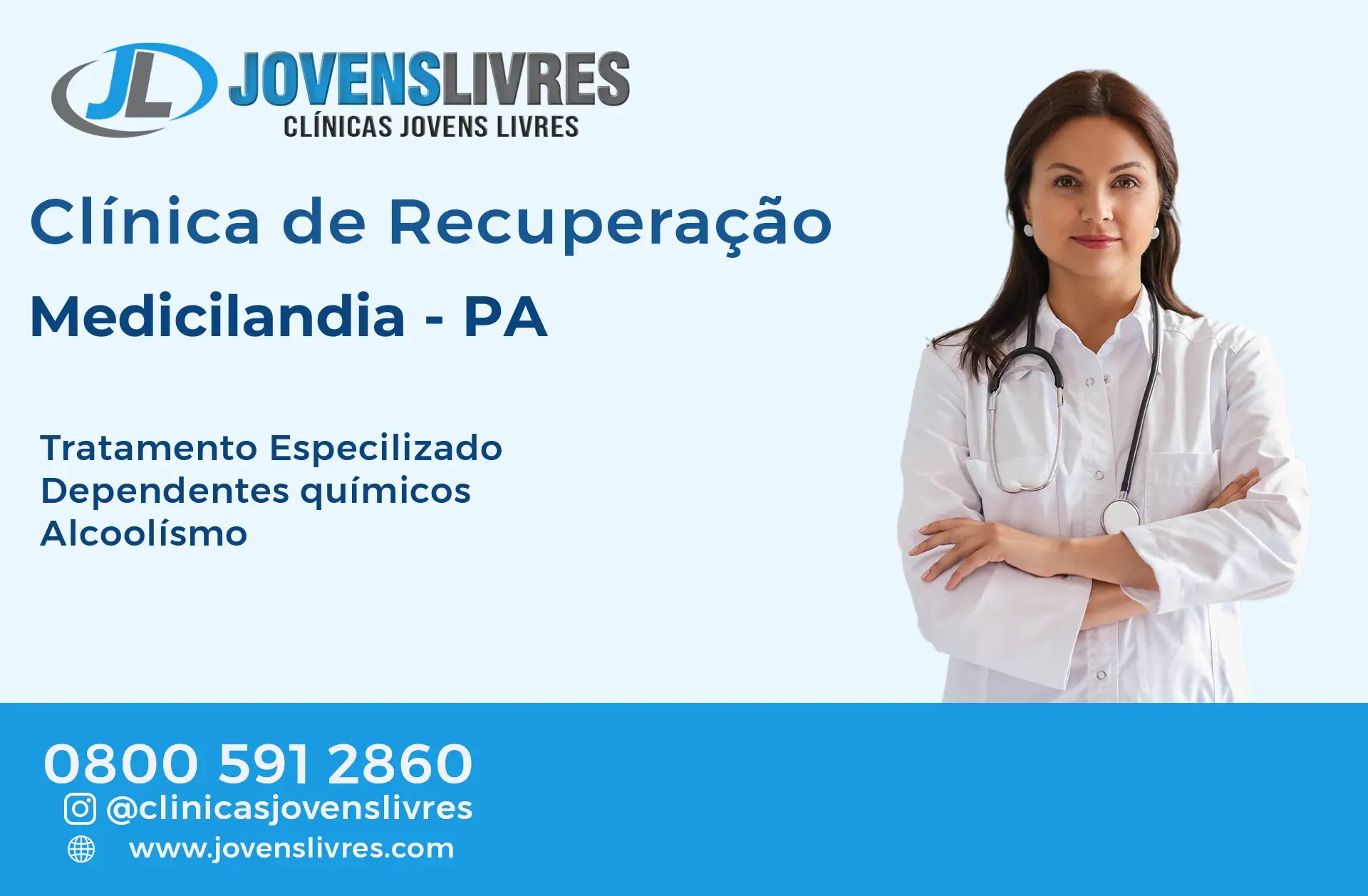 Clínica de Recuperação em Medicilândia - PA