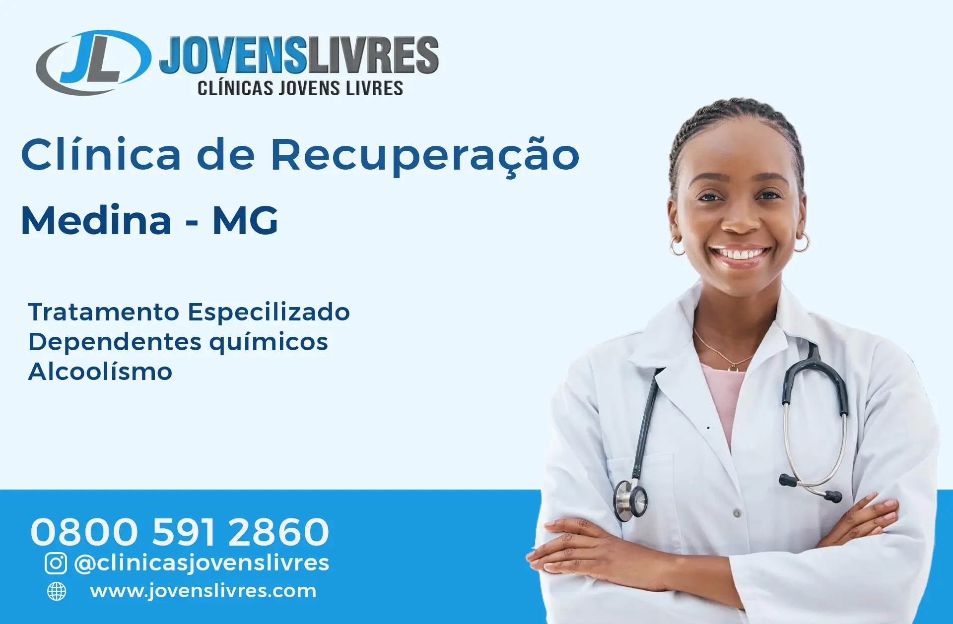 Clínica de Recuperação em Medina - MG