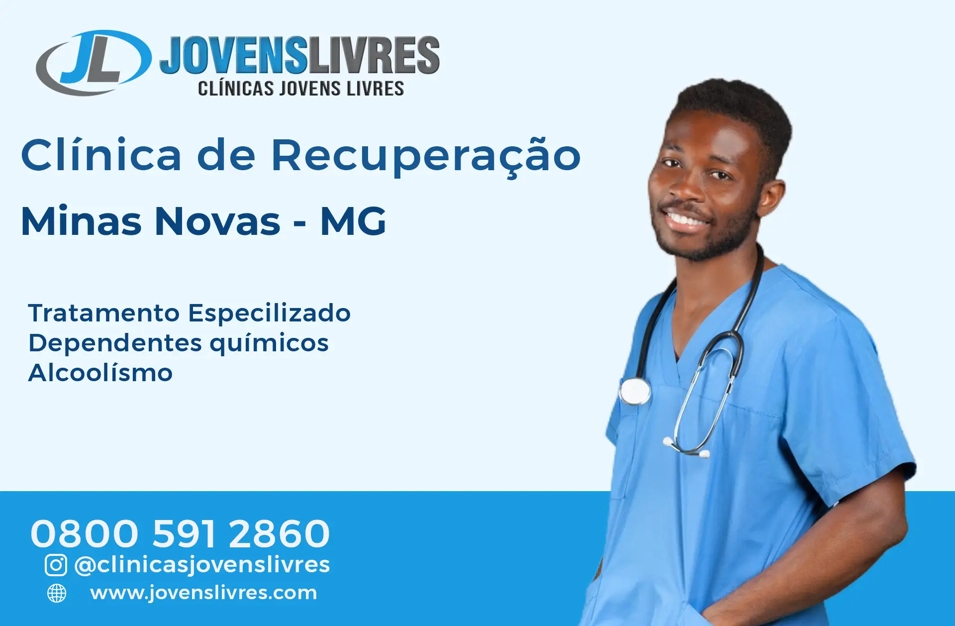 Clínica de Recuperação em Minas Novas - MG