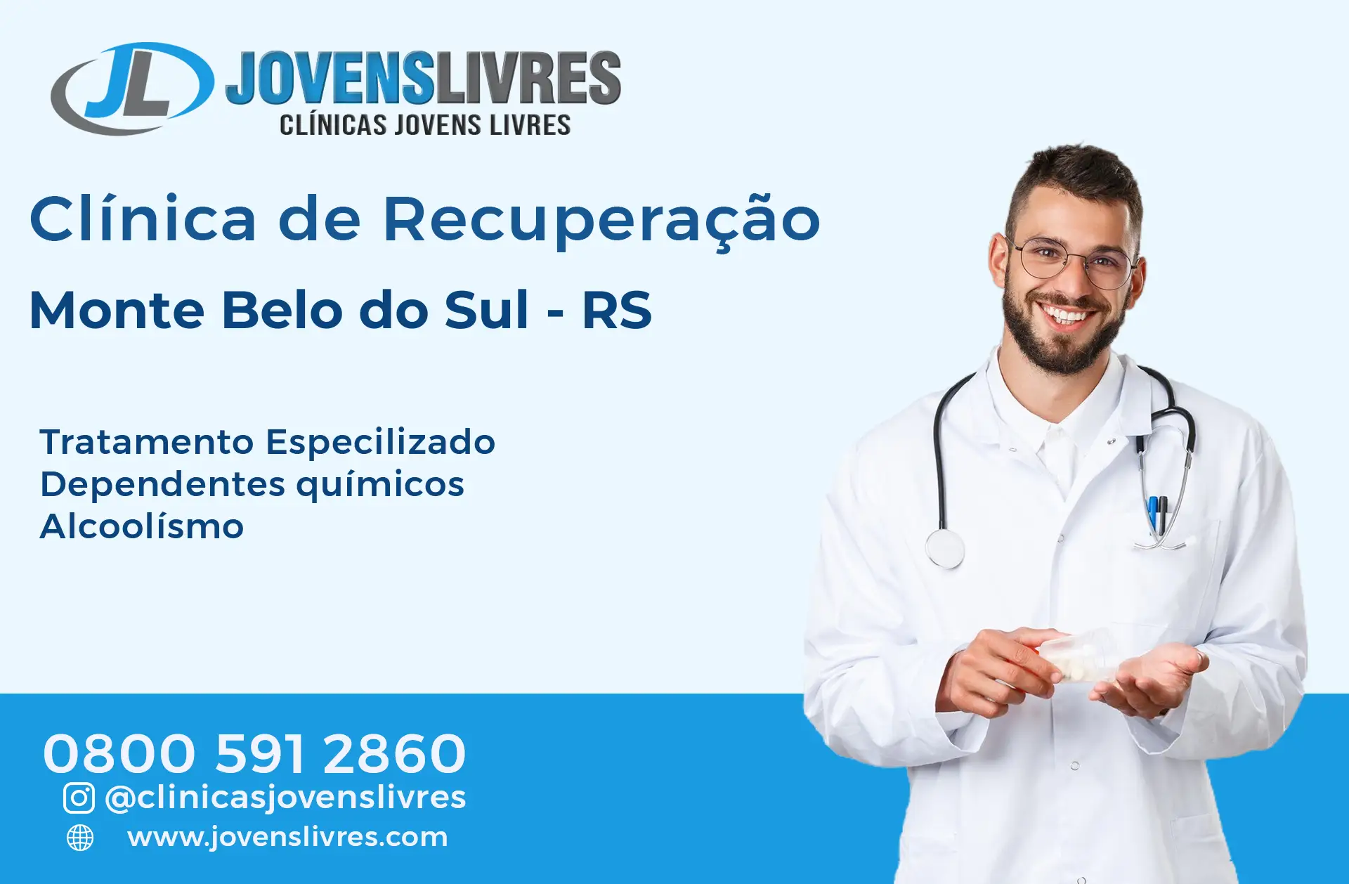 Clínica de Recuperação em Monte Belo do Sul - RS