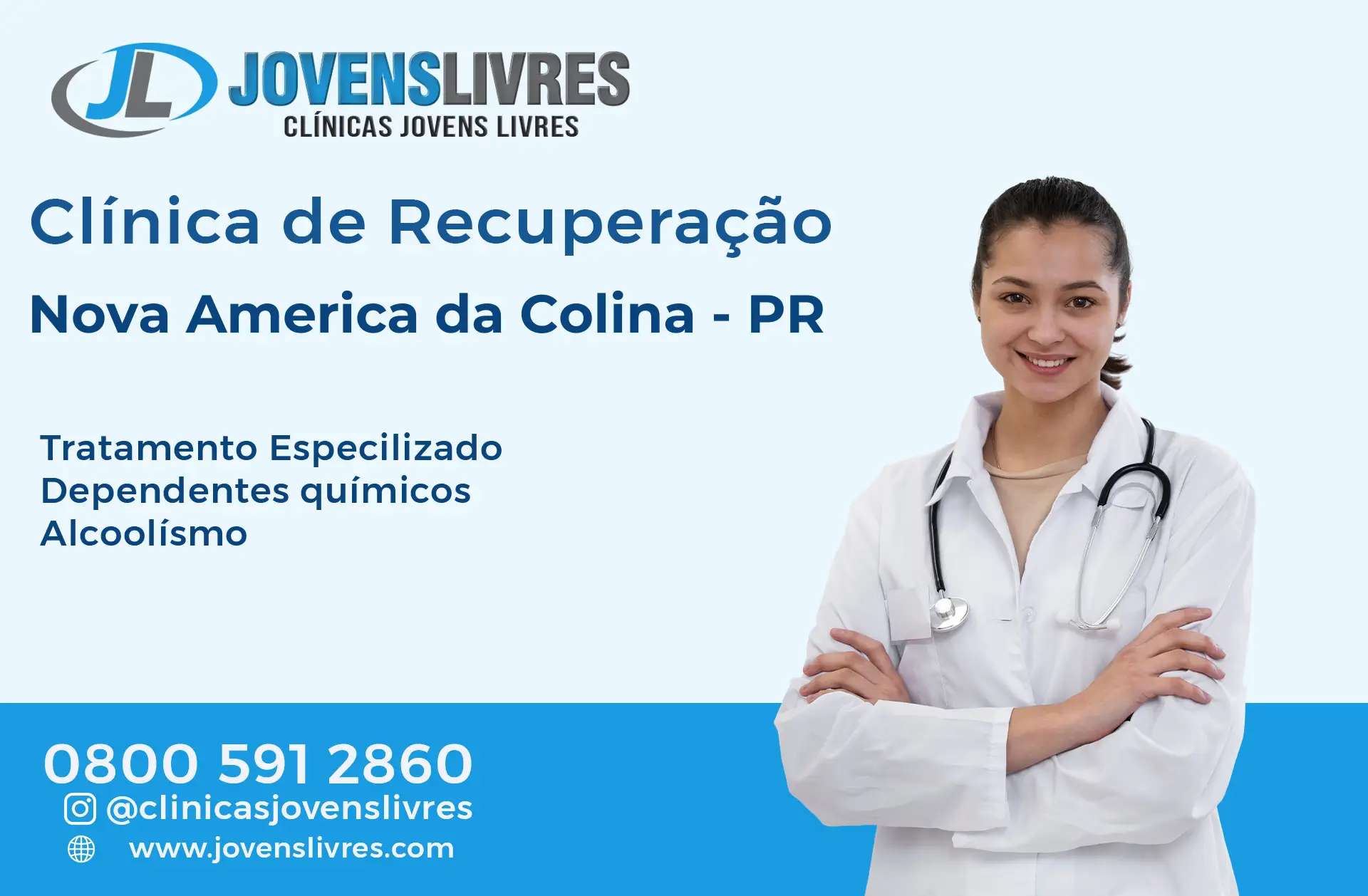 Clínica de Recuperação em Nova América da Colina - PR