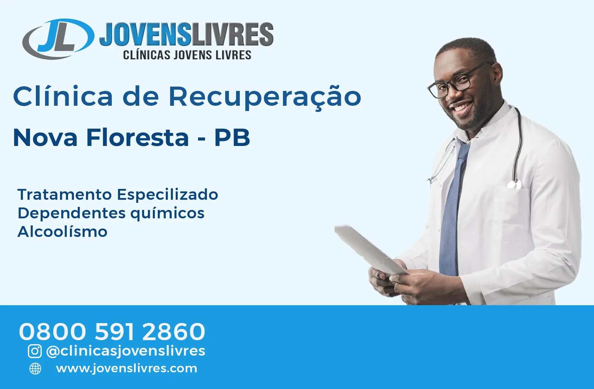 Clínica de Recuperação em Nova Floresta - PB