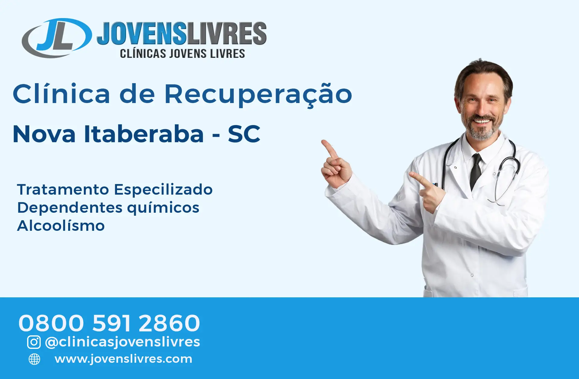 Clínica de Recuperação em Nova Itaberaba - SC