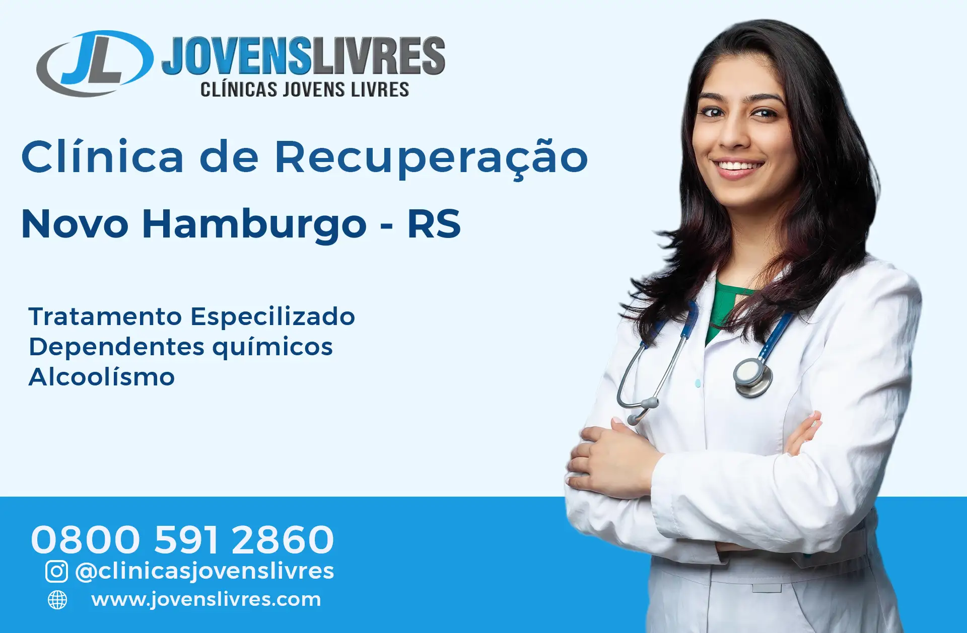 Clínica de Recuperação em Novo Hamburgo - RS