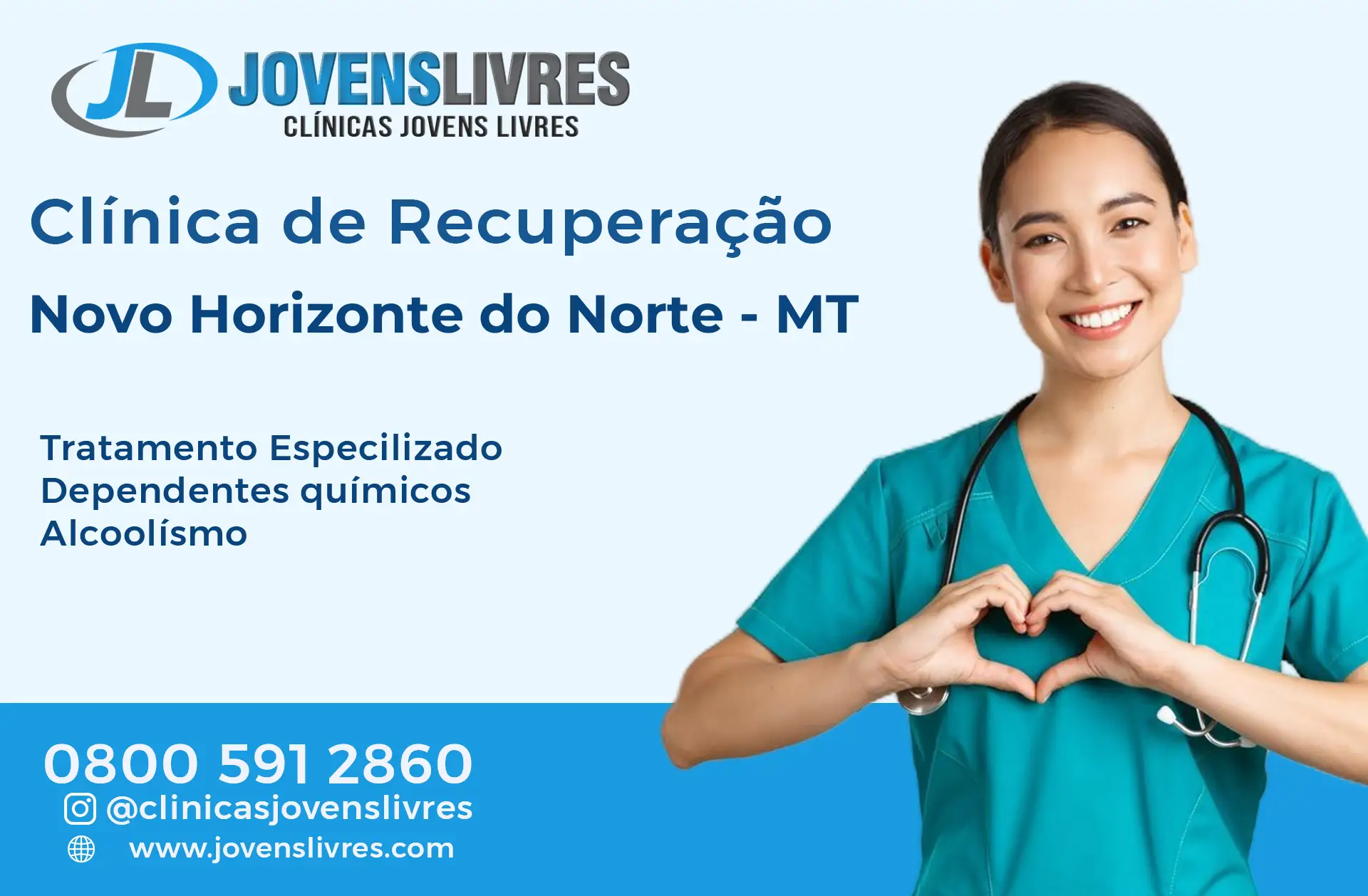 Clínica de Recuperação em Novo Horizonte do Norte - MT