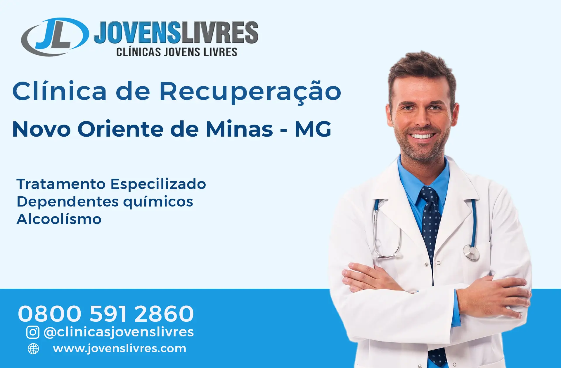 Clínica de Recuperação em Novo Oriente de Minas - MG