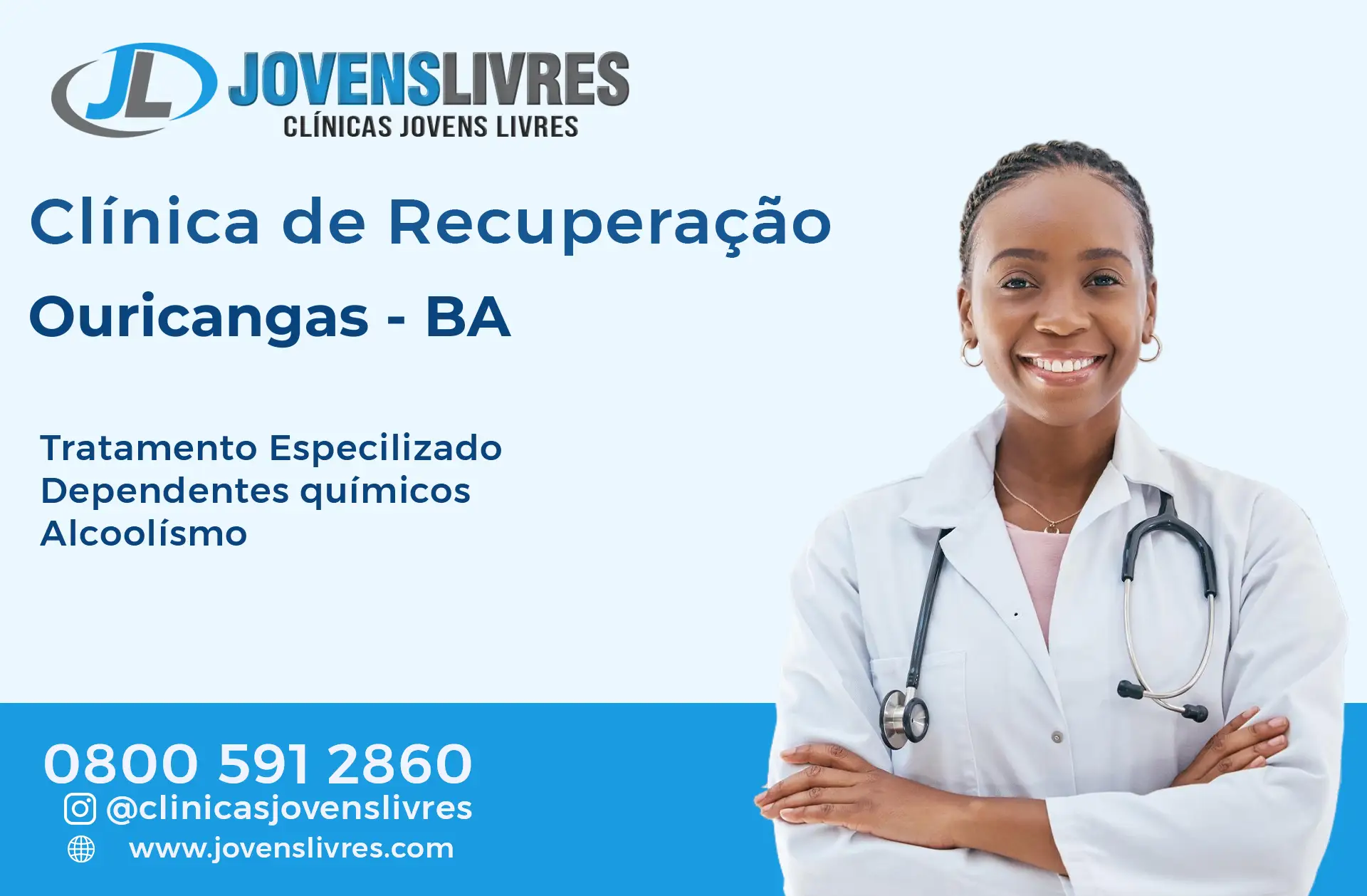 Clínica de Recuperação em Ouriçangas - BA