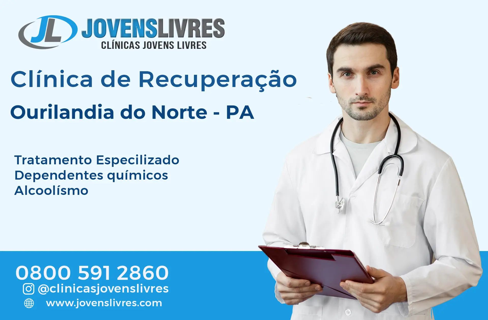 Clínica de Recuperação em Ourilândia do Norte - PA