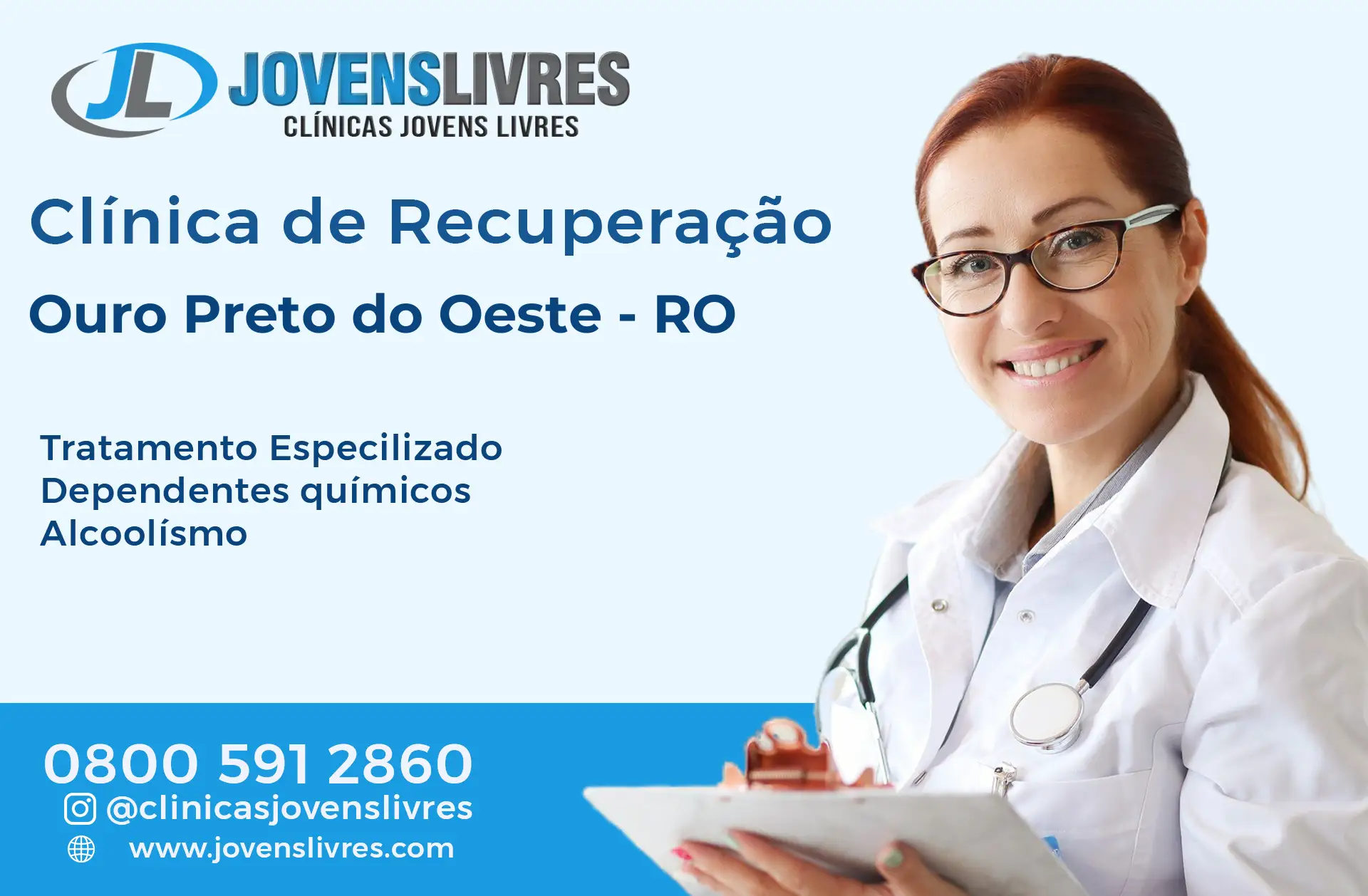 Clínica de Recuperação em Ouro Preto do Oeste - RO