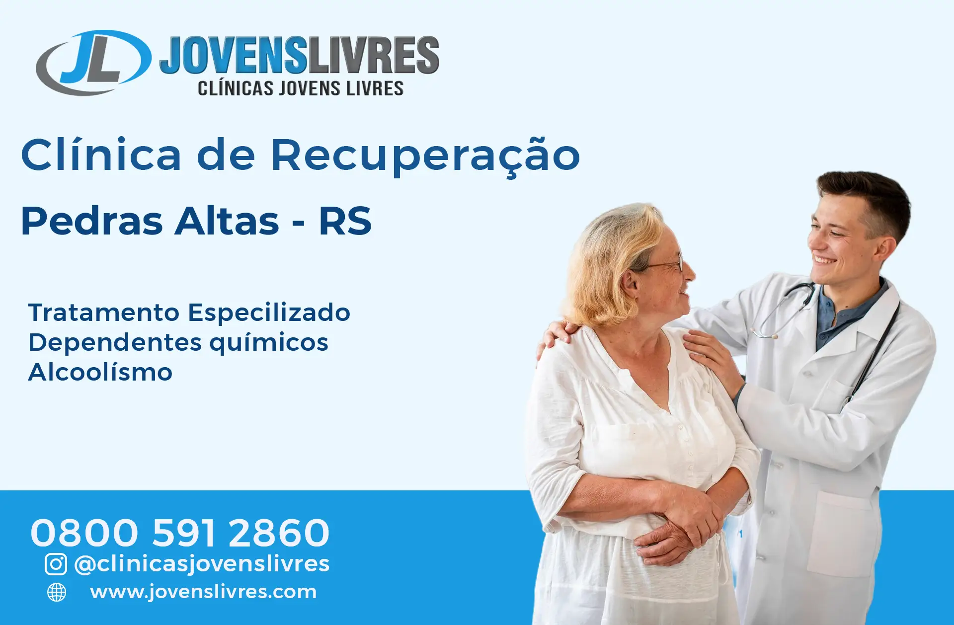 Clínica de Recuperação em Pedras Altas - RS