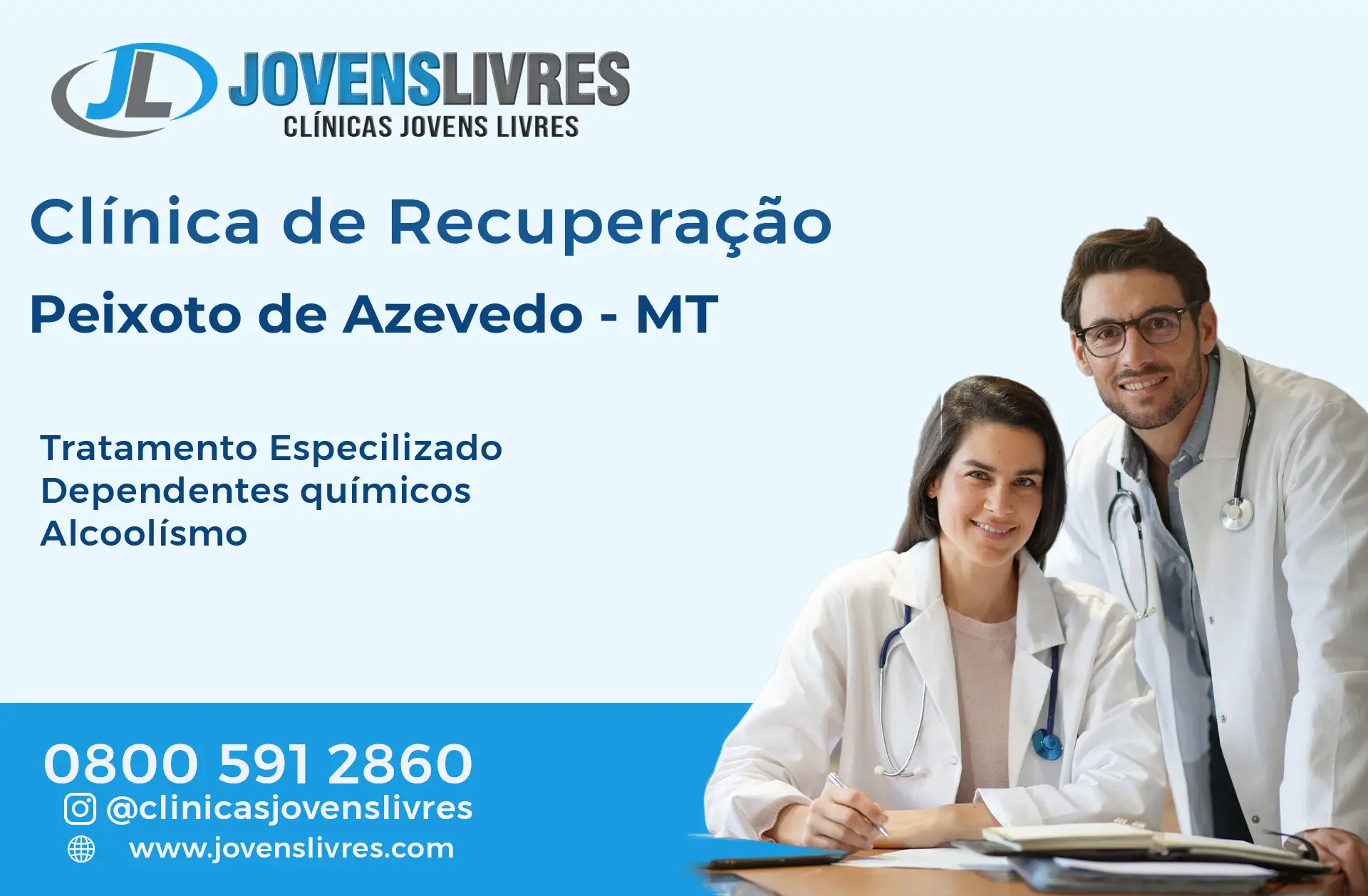 Clínica de Recuperação em Peixoto de Azevedo - MT