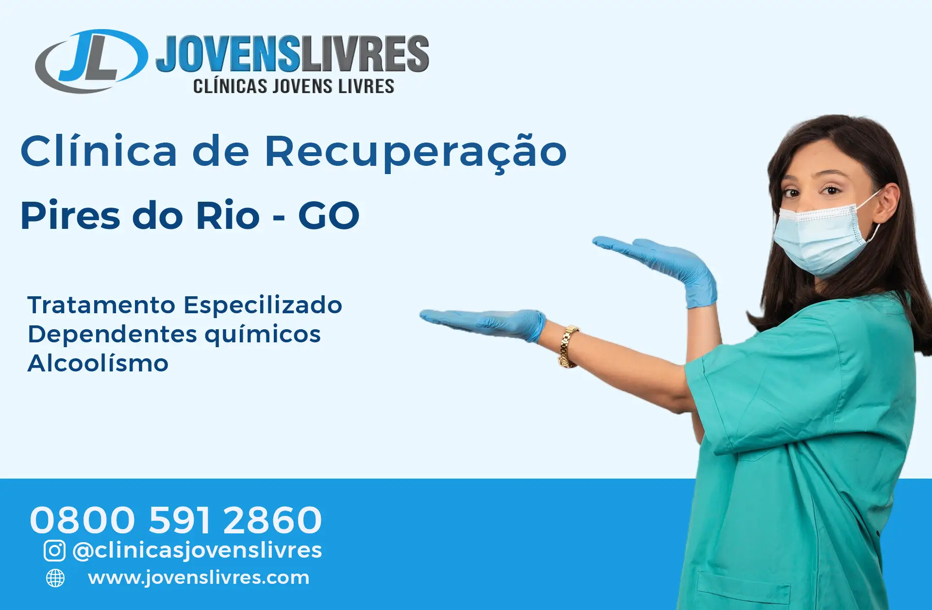 Clínica de Recuperação em Pires do Rio - GO