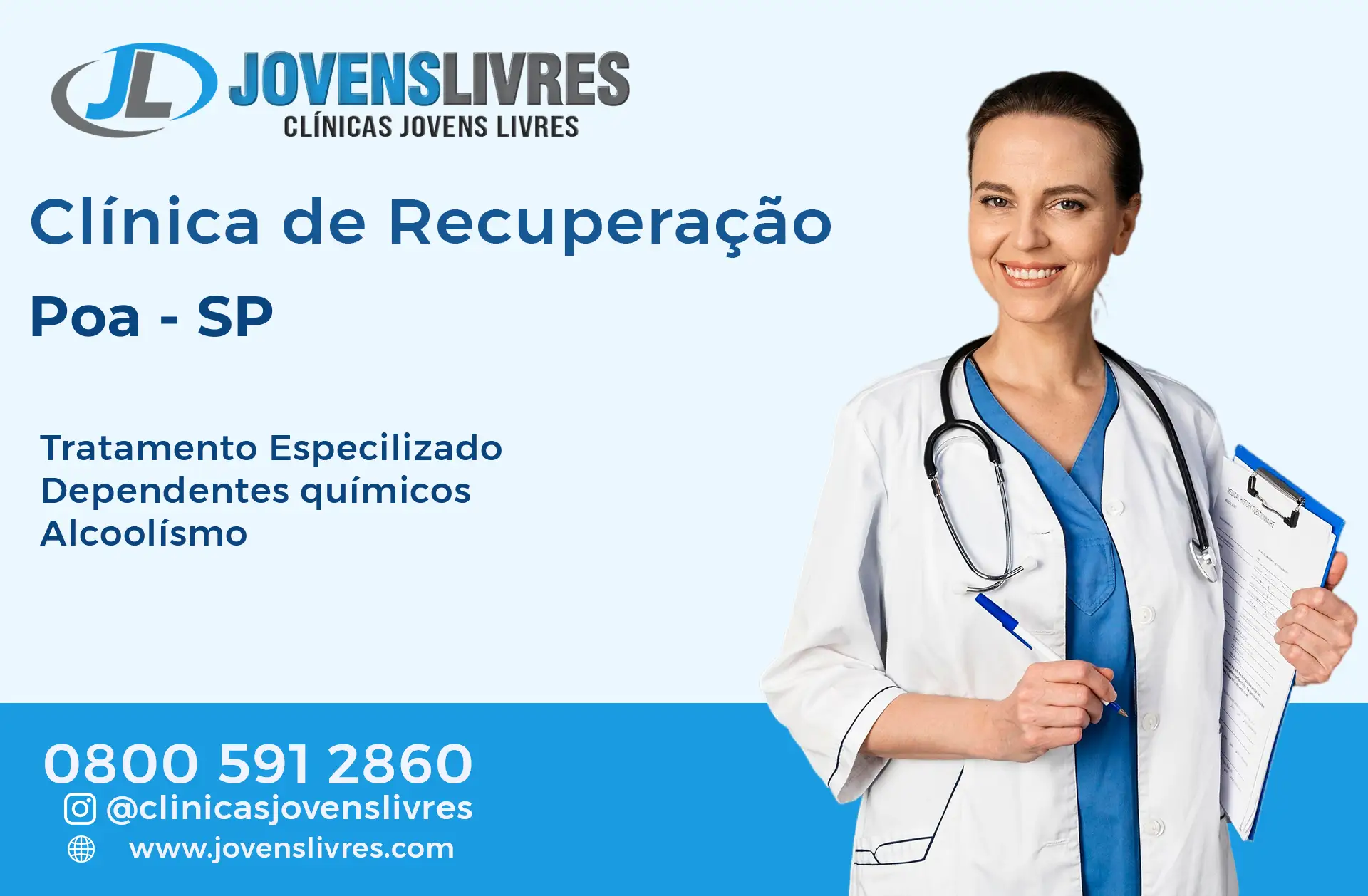 Clínica de Recuperação em Poá - SP