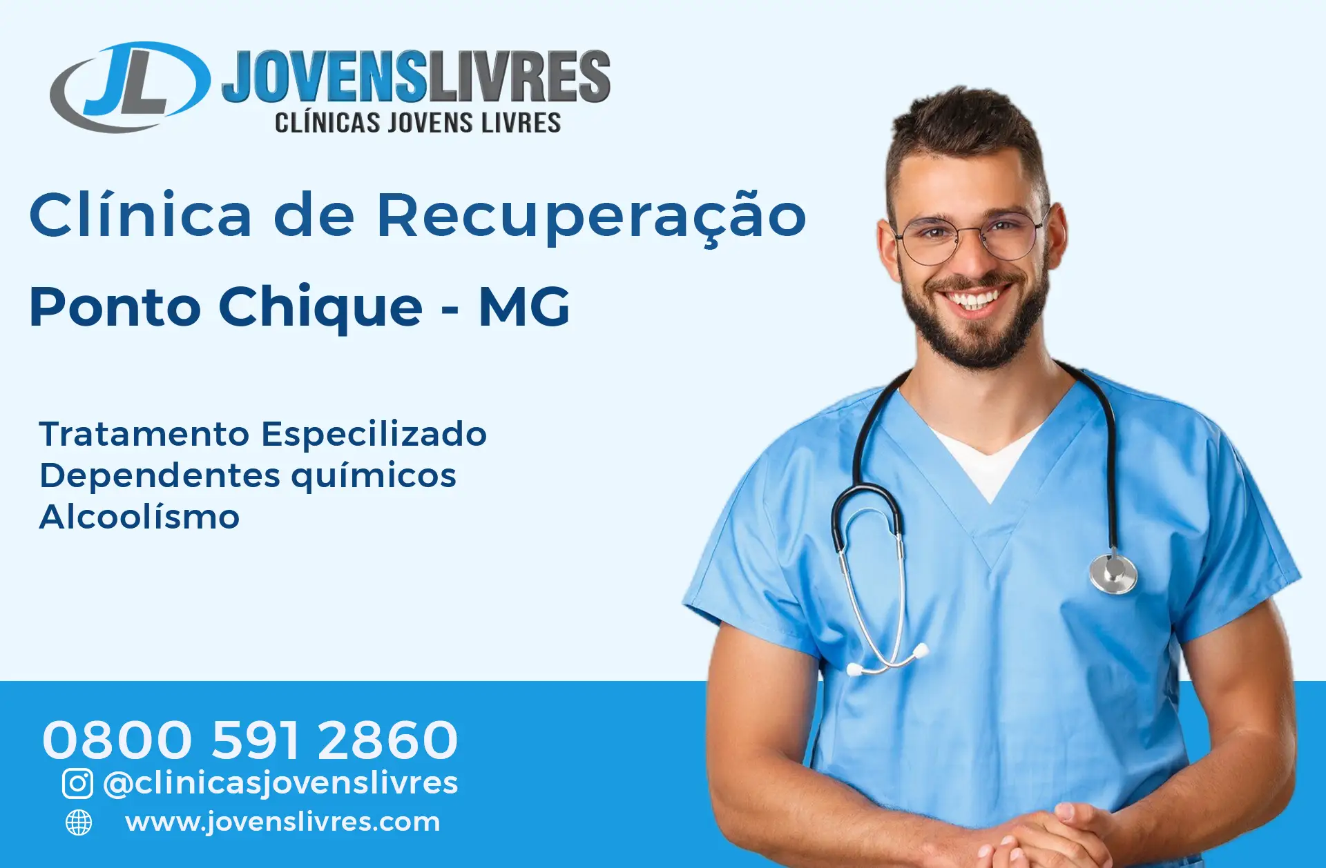 Clínica de Recuperação em Ponto Chique - MG