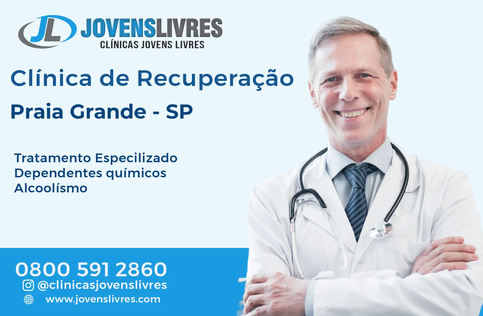 Clínica de Recuperação em Praia Grande - SP