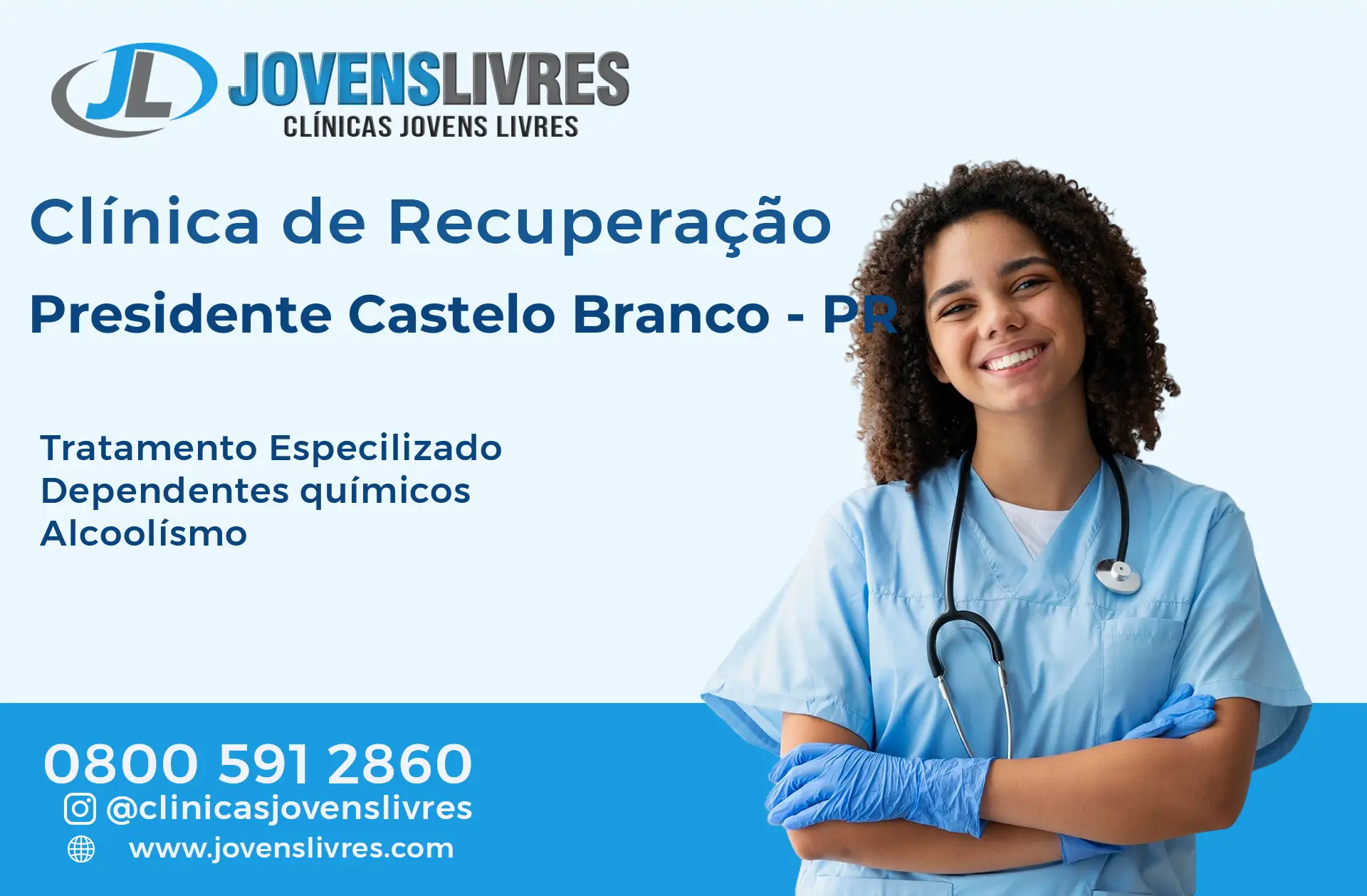 Clínica de Recuperação em Presidente Castelo Branco - PR