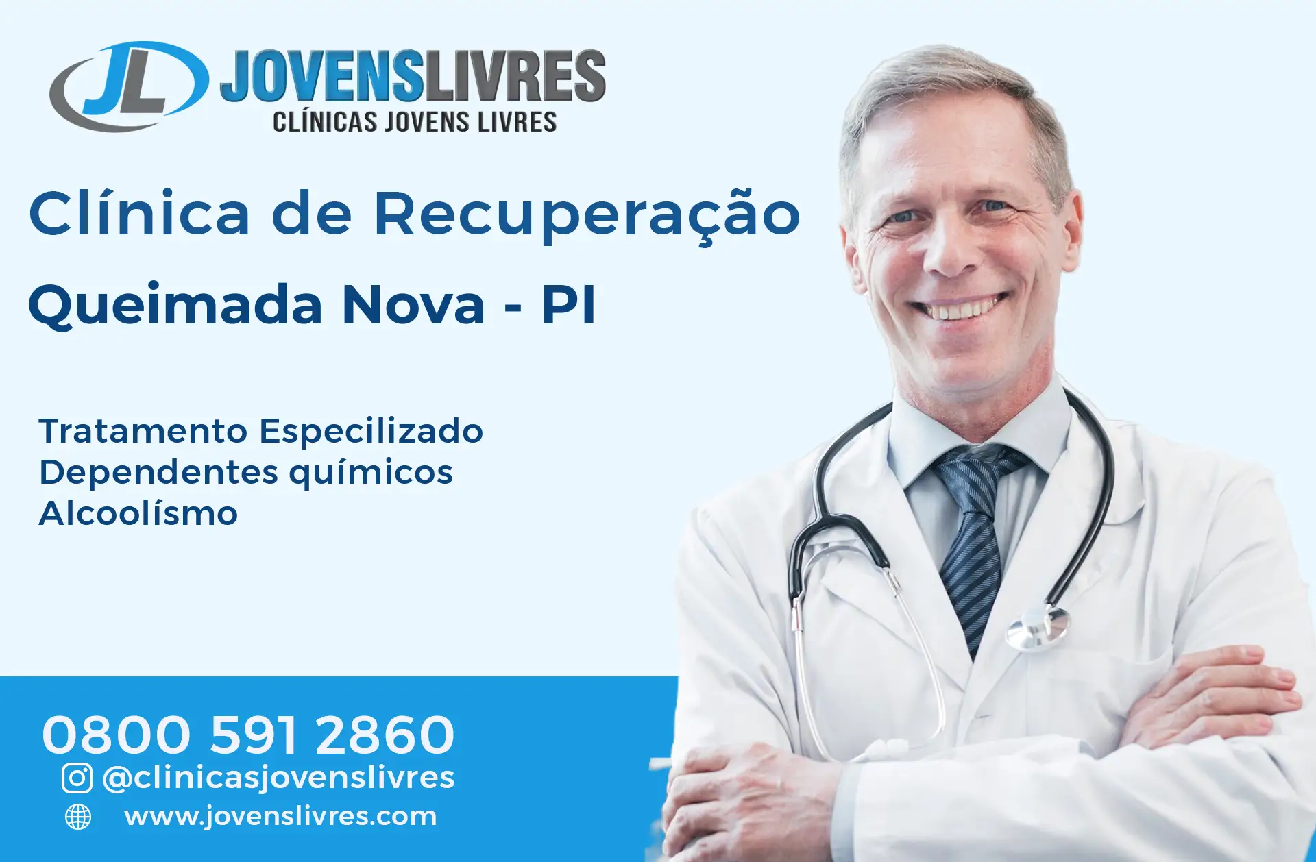 Clínica de Recuperação em Queimada Nova - PI