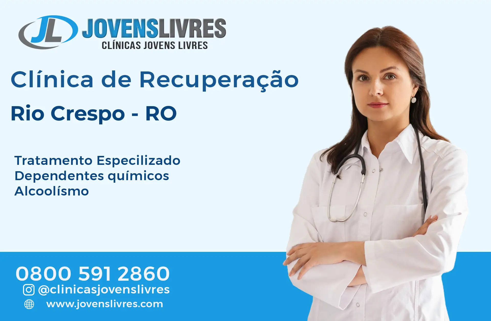 Clínica de Recuperação em Rio Crespo - RO