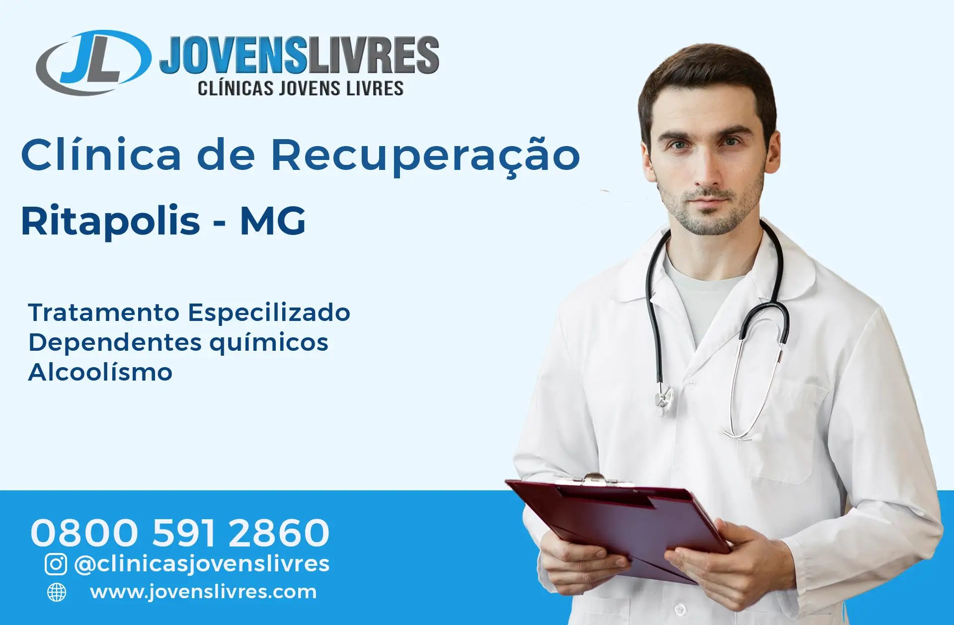 Clínica de Recuperação em Ritápolis - MG