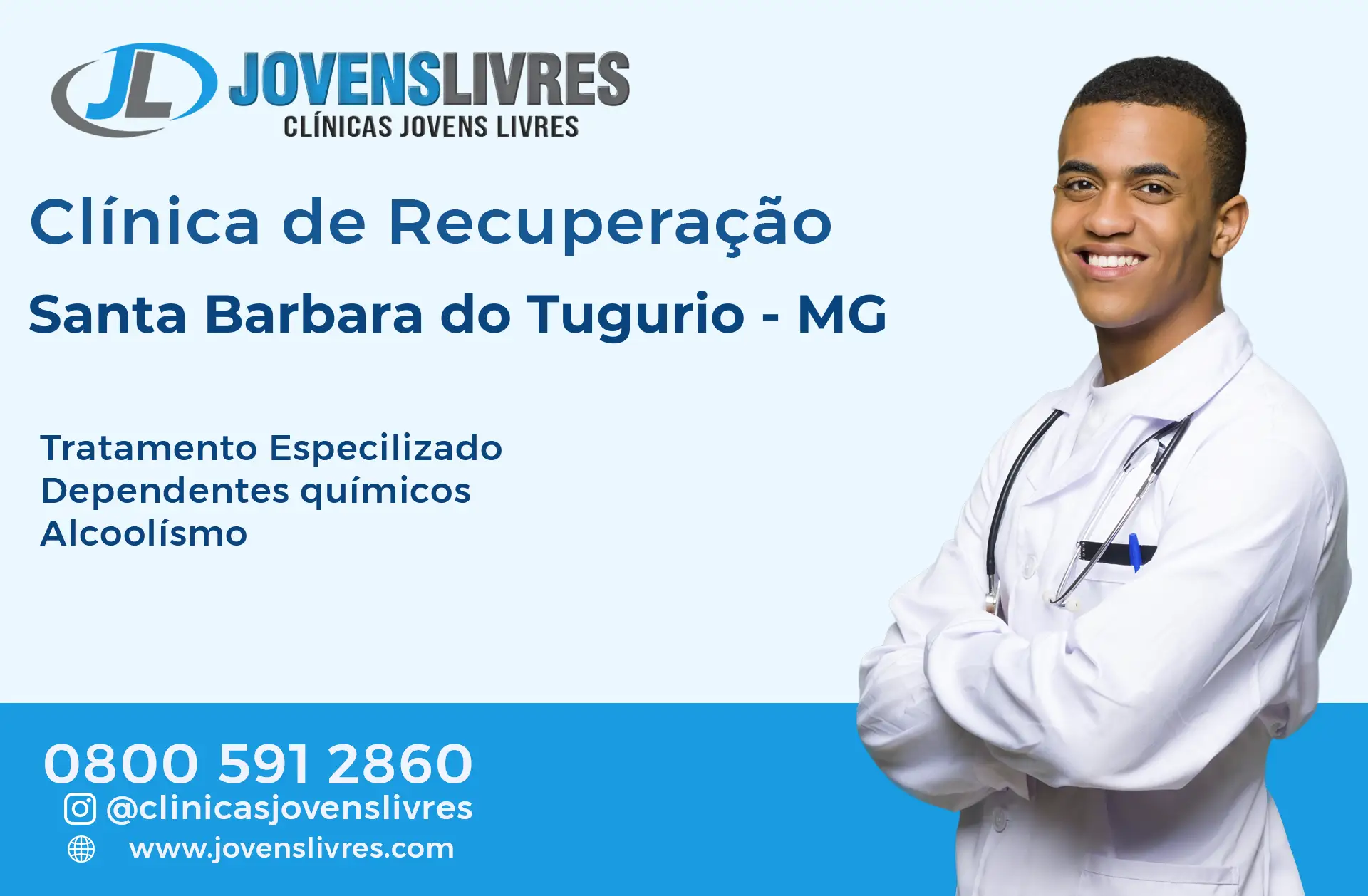 Clínica de Recuperação em Santa Bárbara do Tugúrio - MG