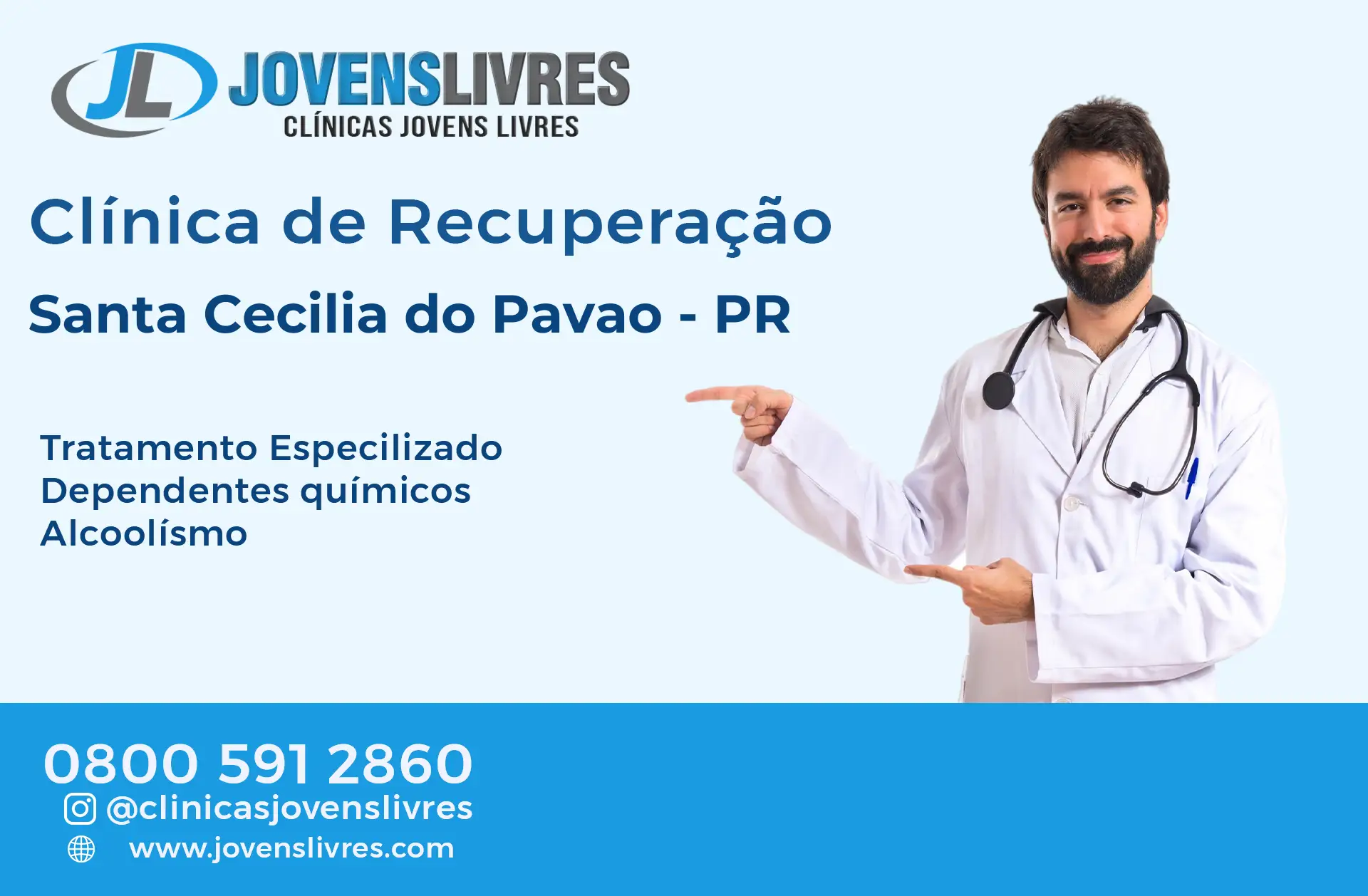 Clínica de Recuperação em Santa Cecília do Pavão - PR