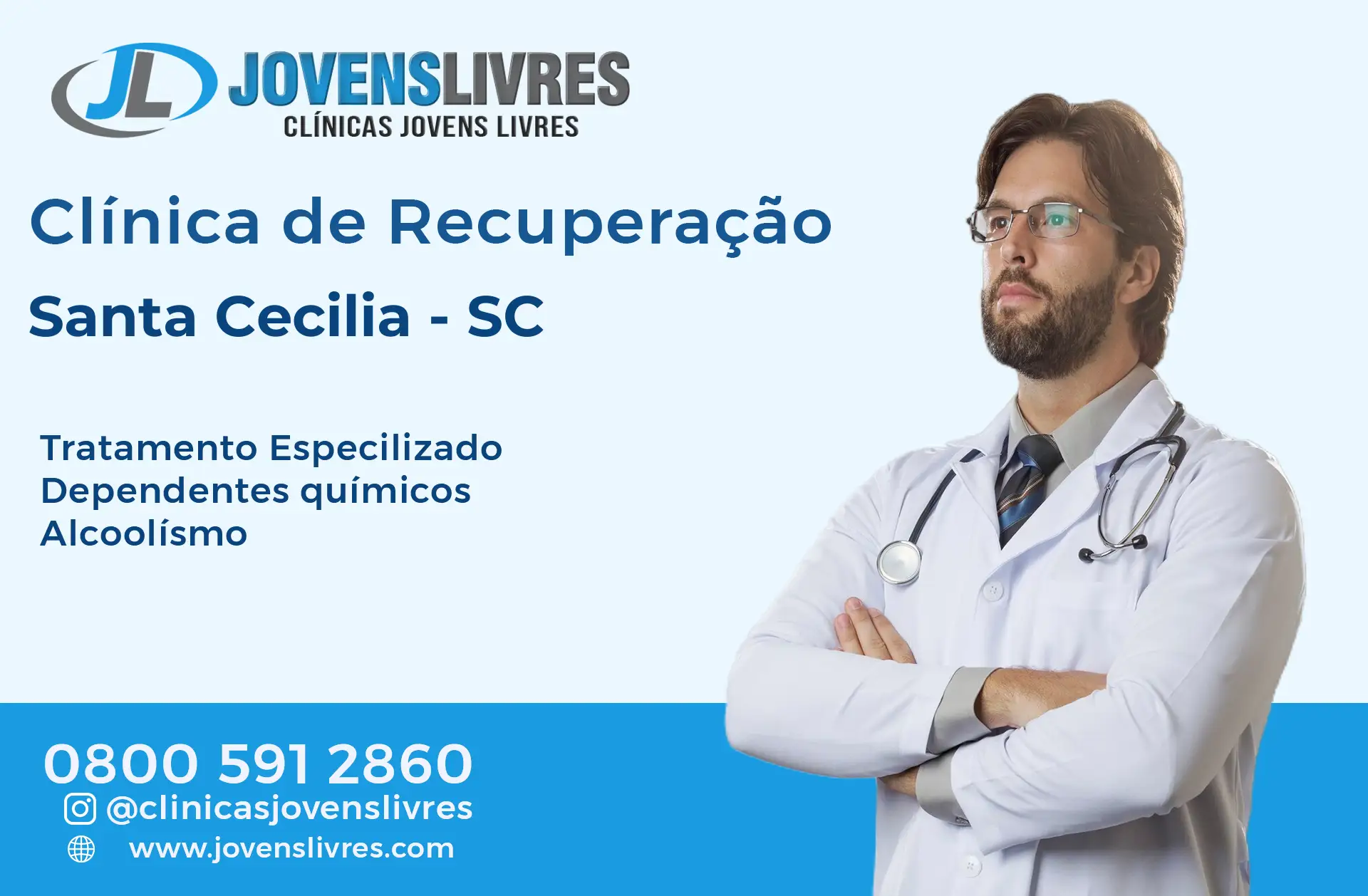 Clínica de Recuperação em Santa Cecília - SC