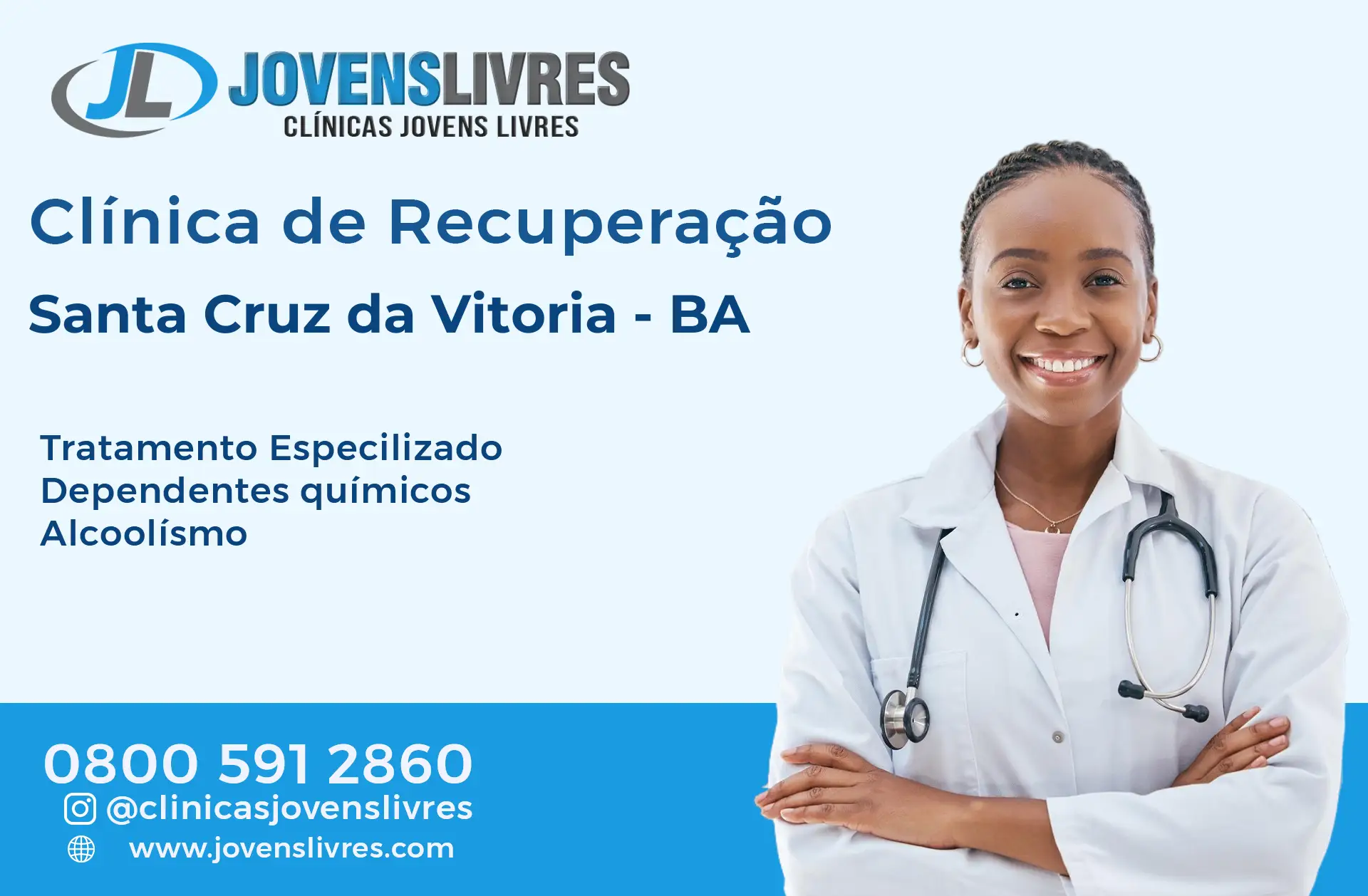 Clínica de Recuperação em Santa Cruz da Vitória - BA