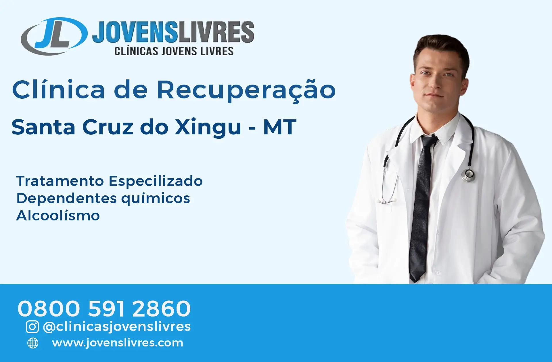 Clínica de Recuperação em Santa Cruz do Xingu - MT