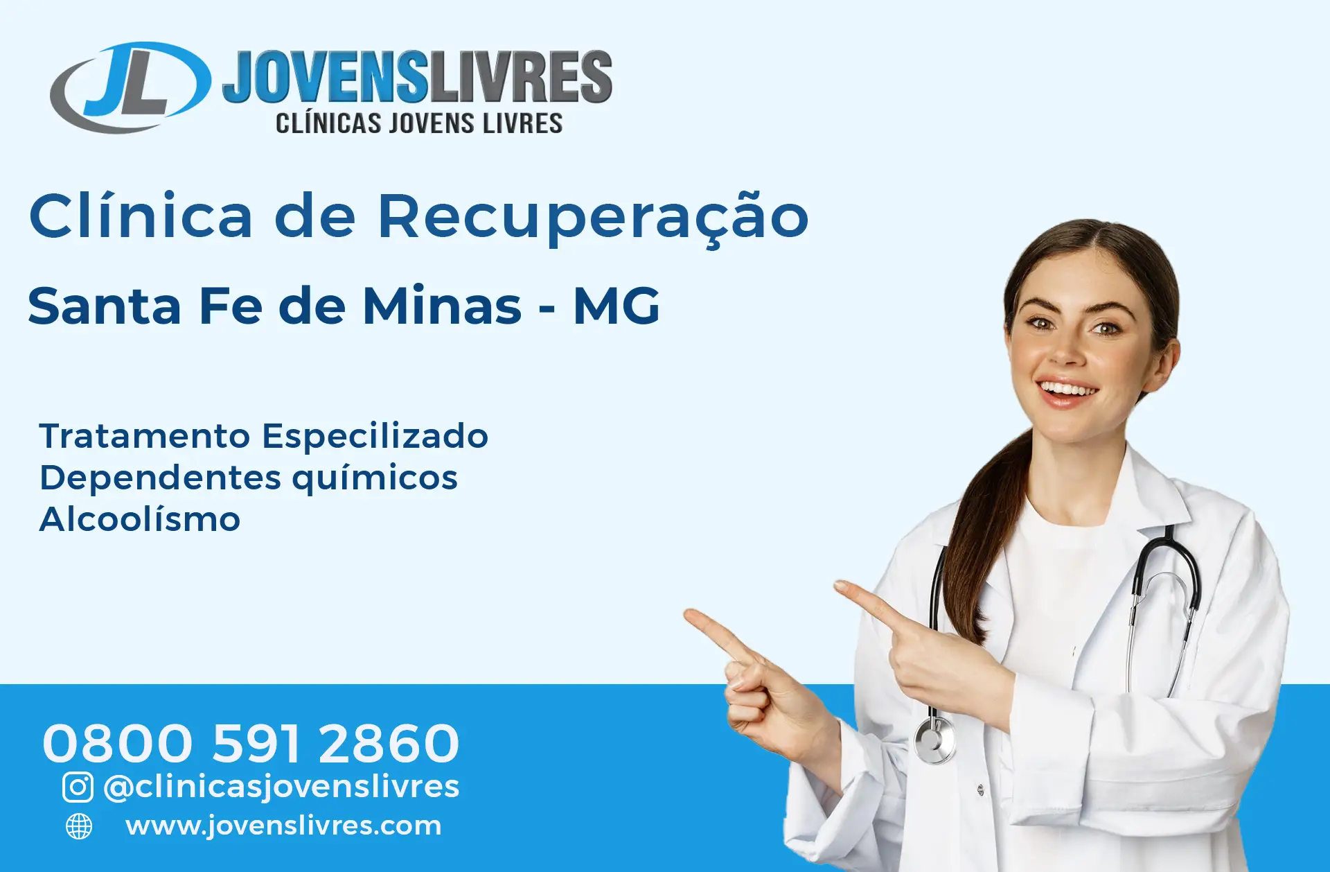 Clínica de Recuperação em Santa Fé de Minas - MG