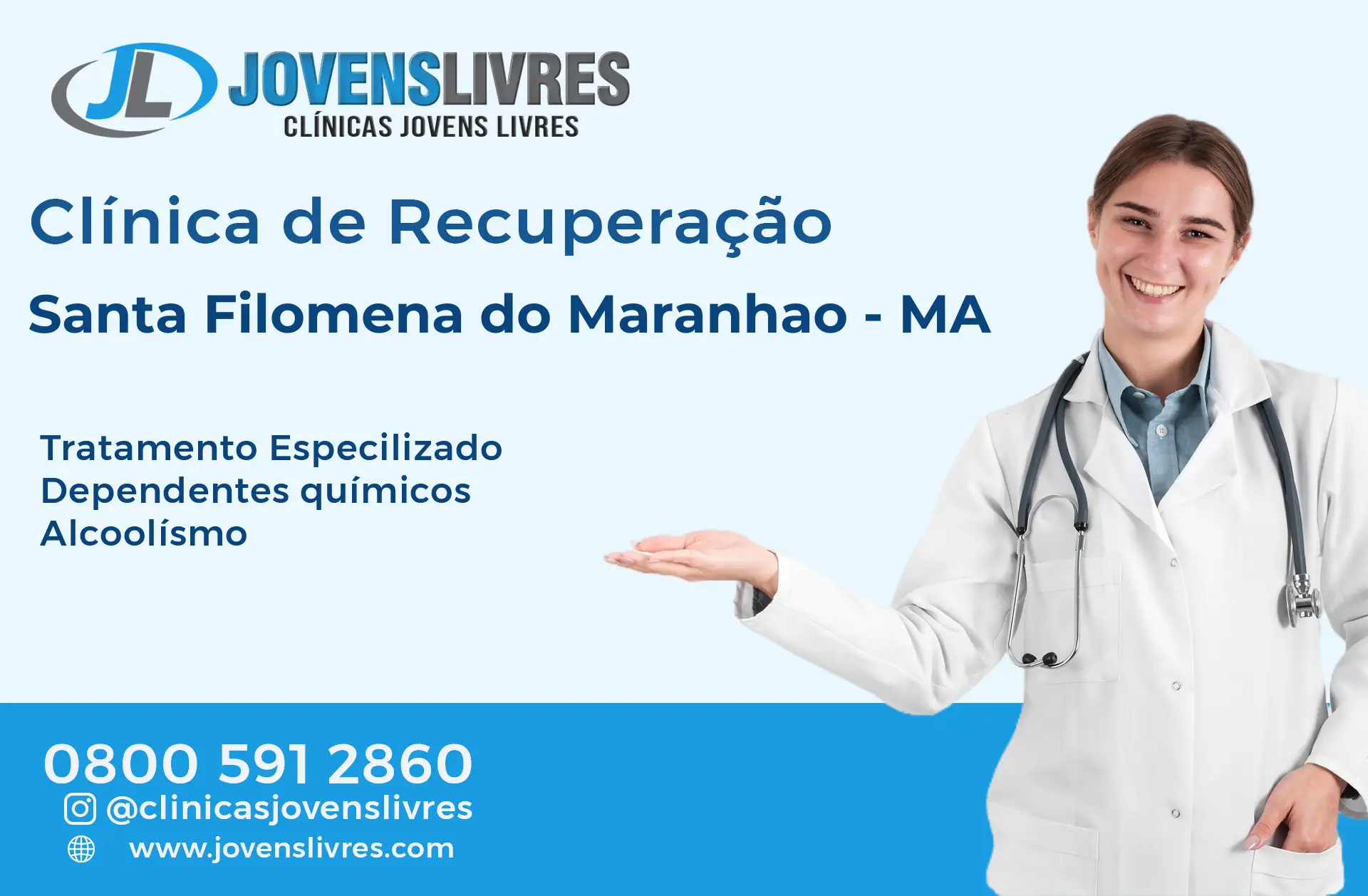 Clínica de Recuperação em Santa Filomena do Maranhão - MA