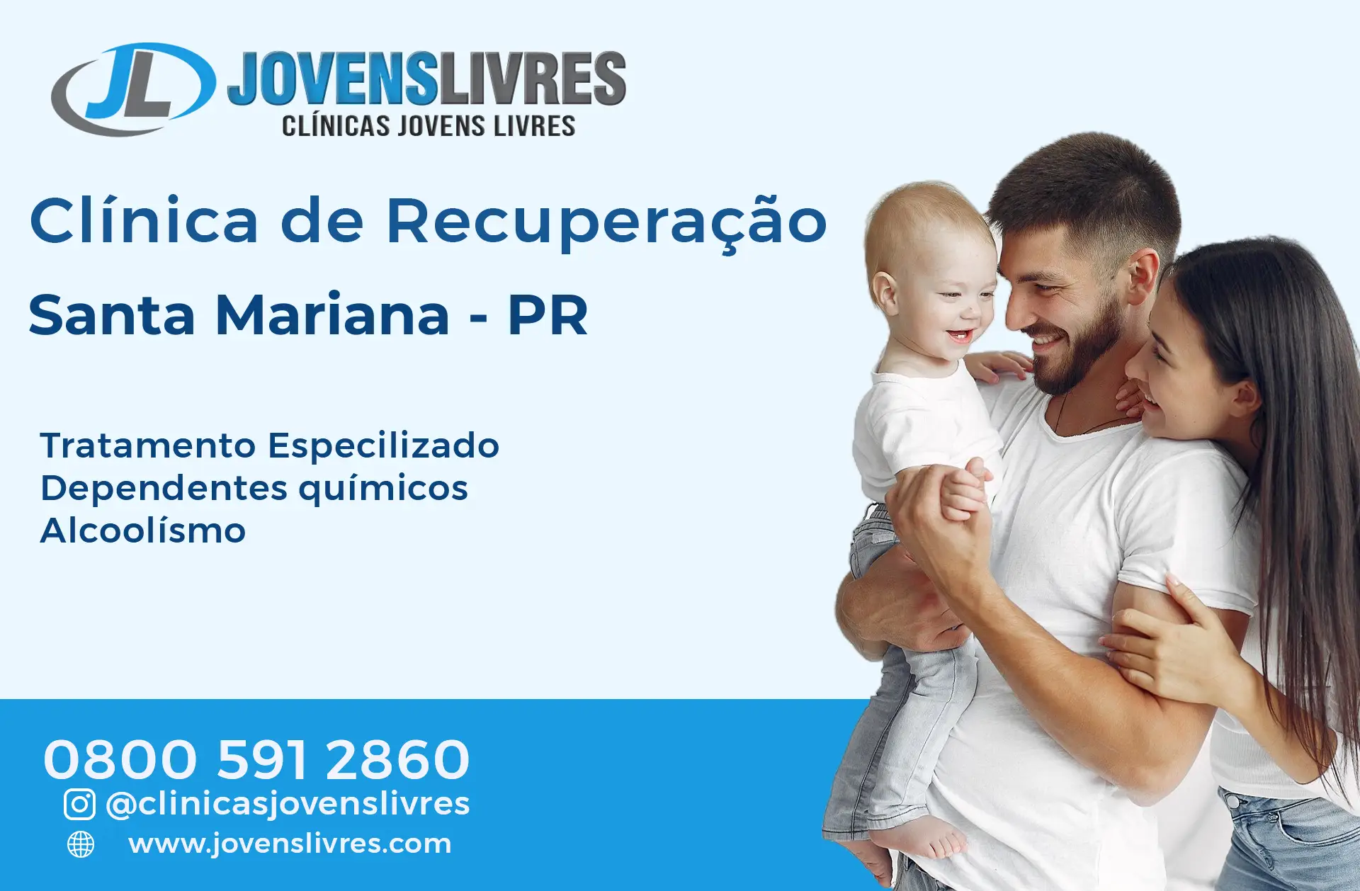 Clínica de Recuperação em Santa Mariana - PR