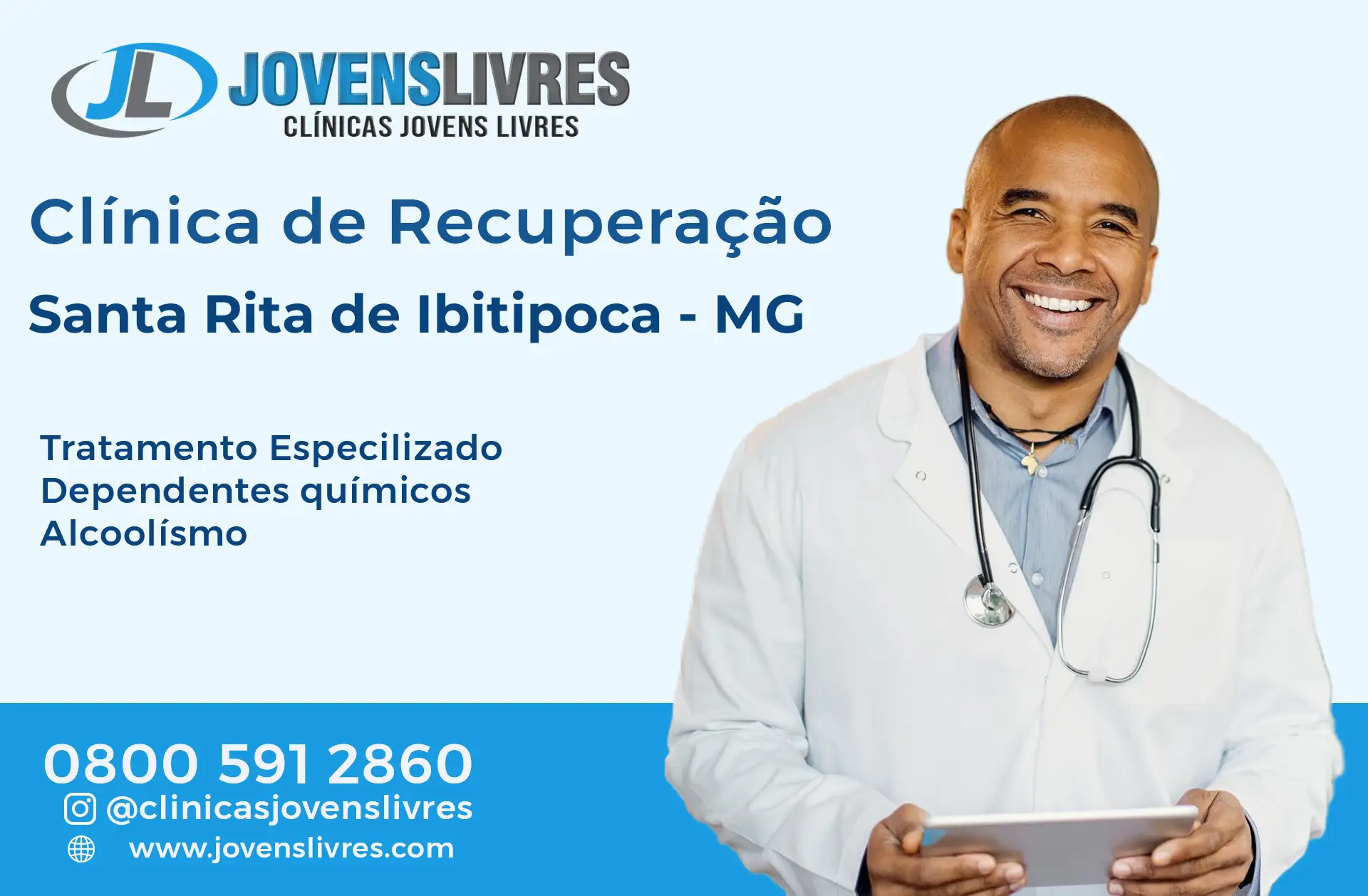 Clínica de Recuperação em Santa Rita de Ibitipoca - MG