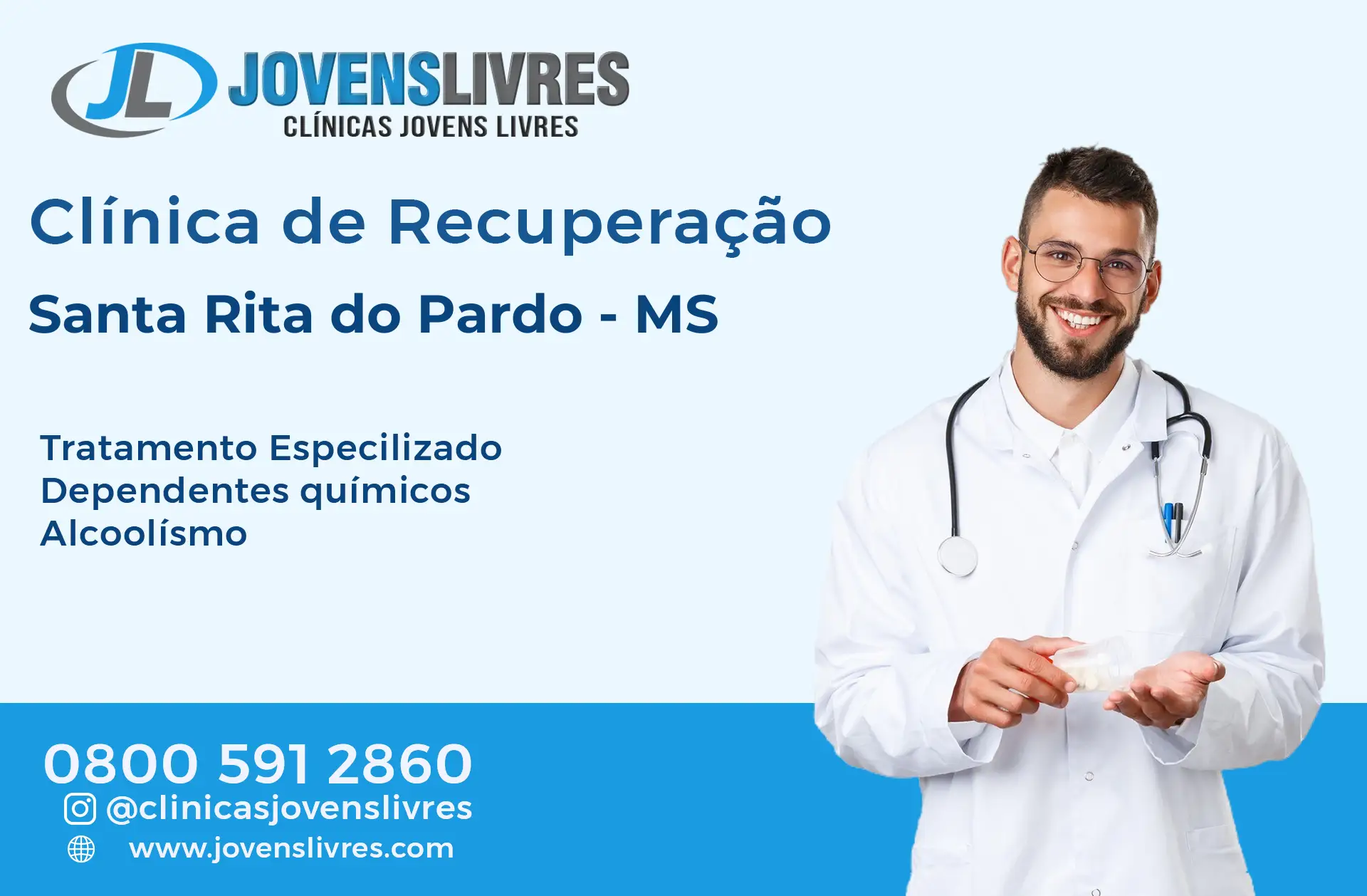 Clínica de Recuperação em Santa Rita do Pardo - MS